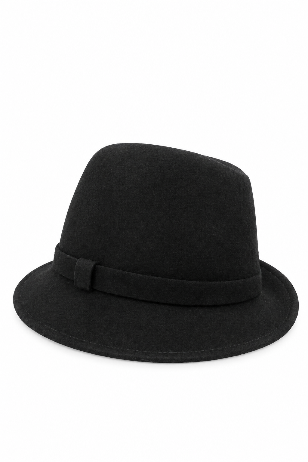 Cappello in feltro nero