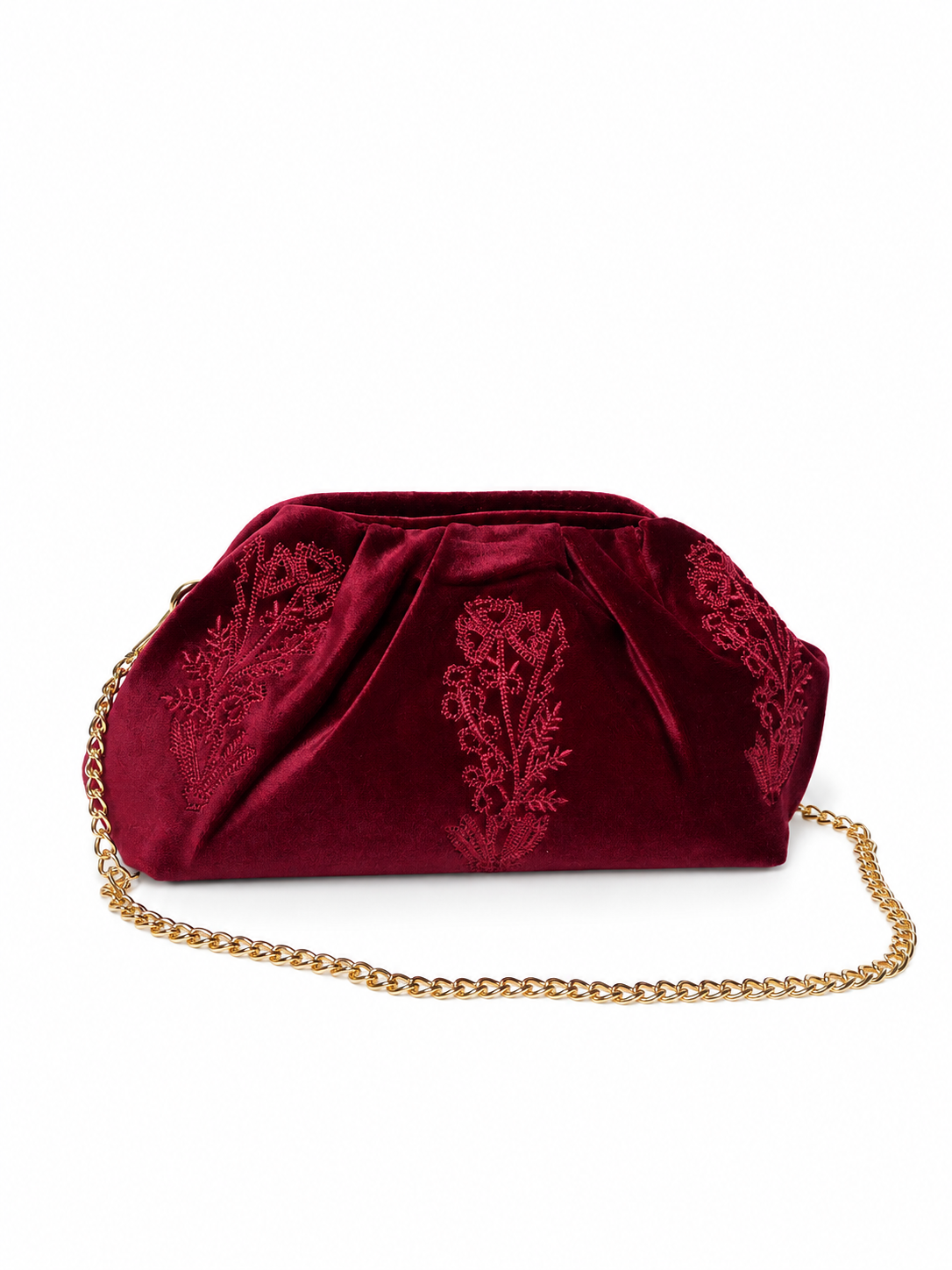 Pochette Grace- Bordeaux