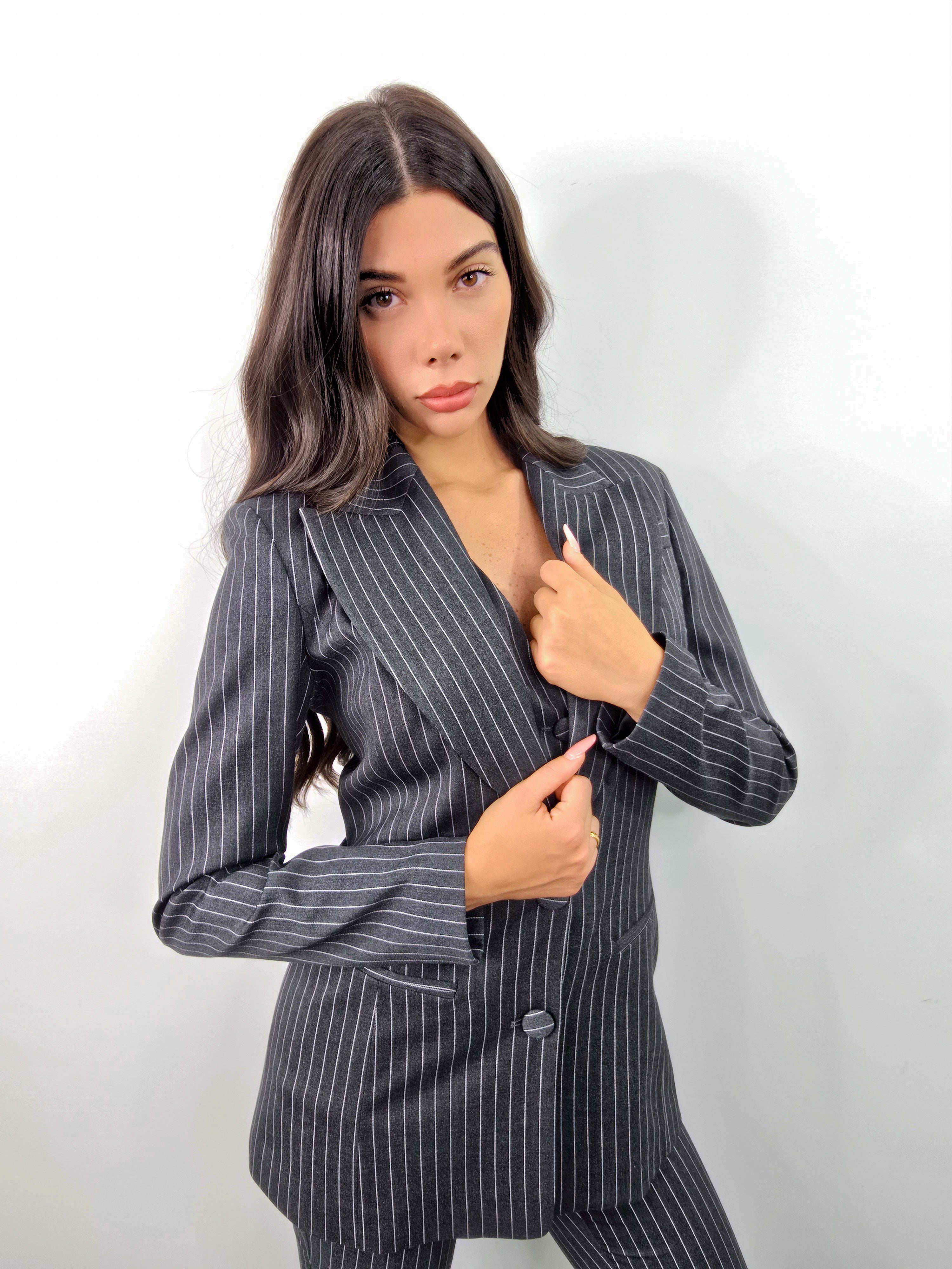 Tailleur Pinstripea Righe