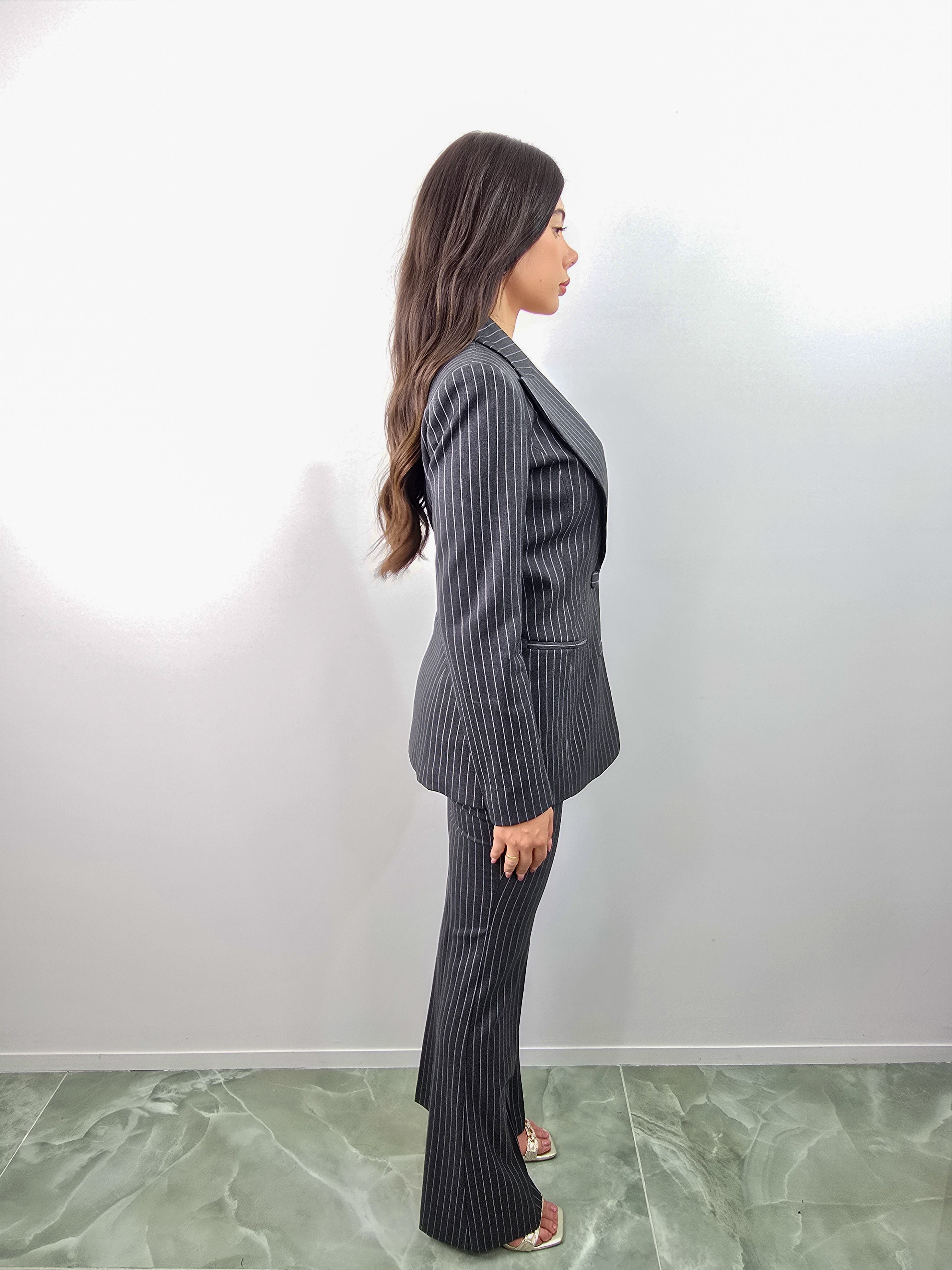 Tailleur Pinstripea Righe