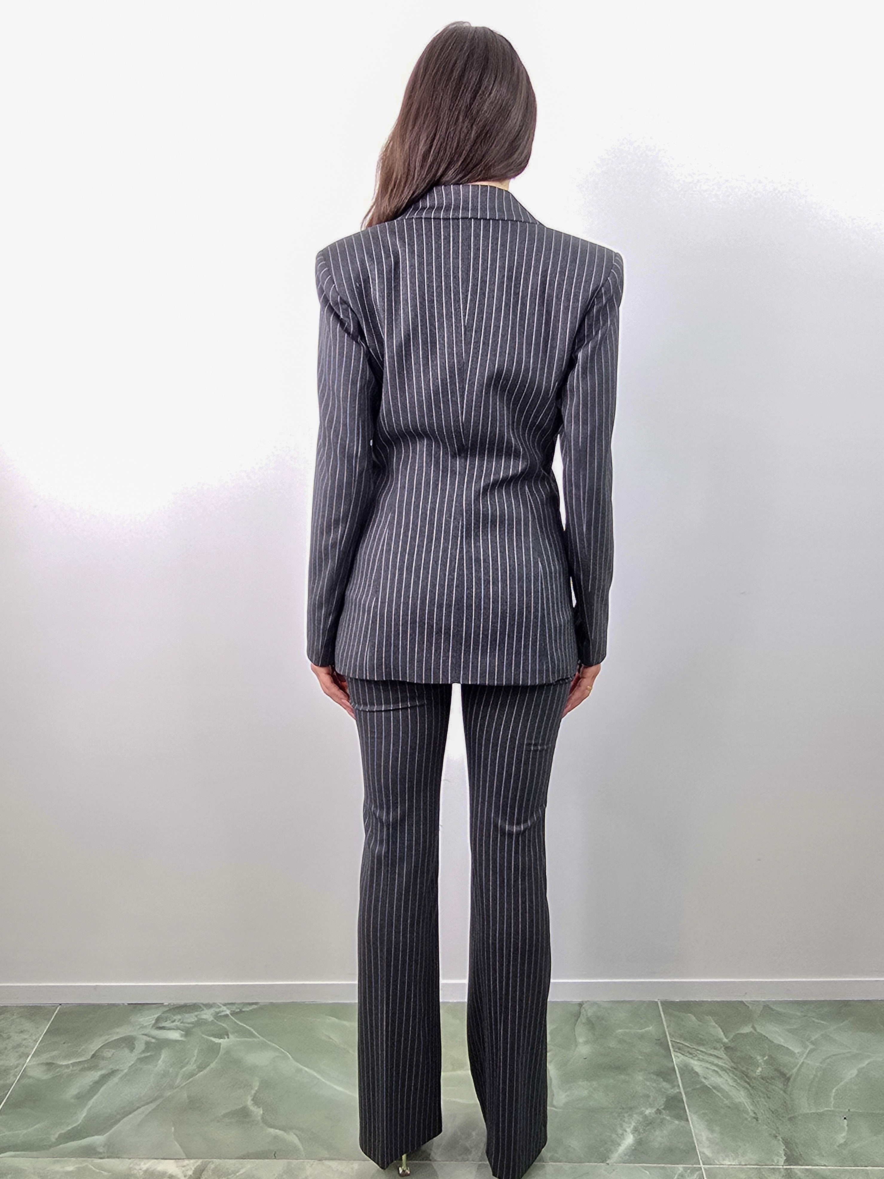 Tailleur Pinstripea Righe