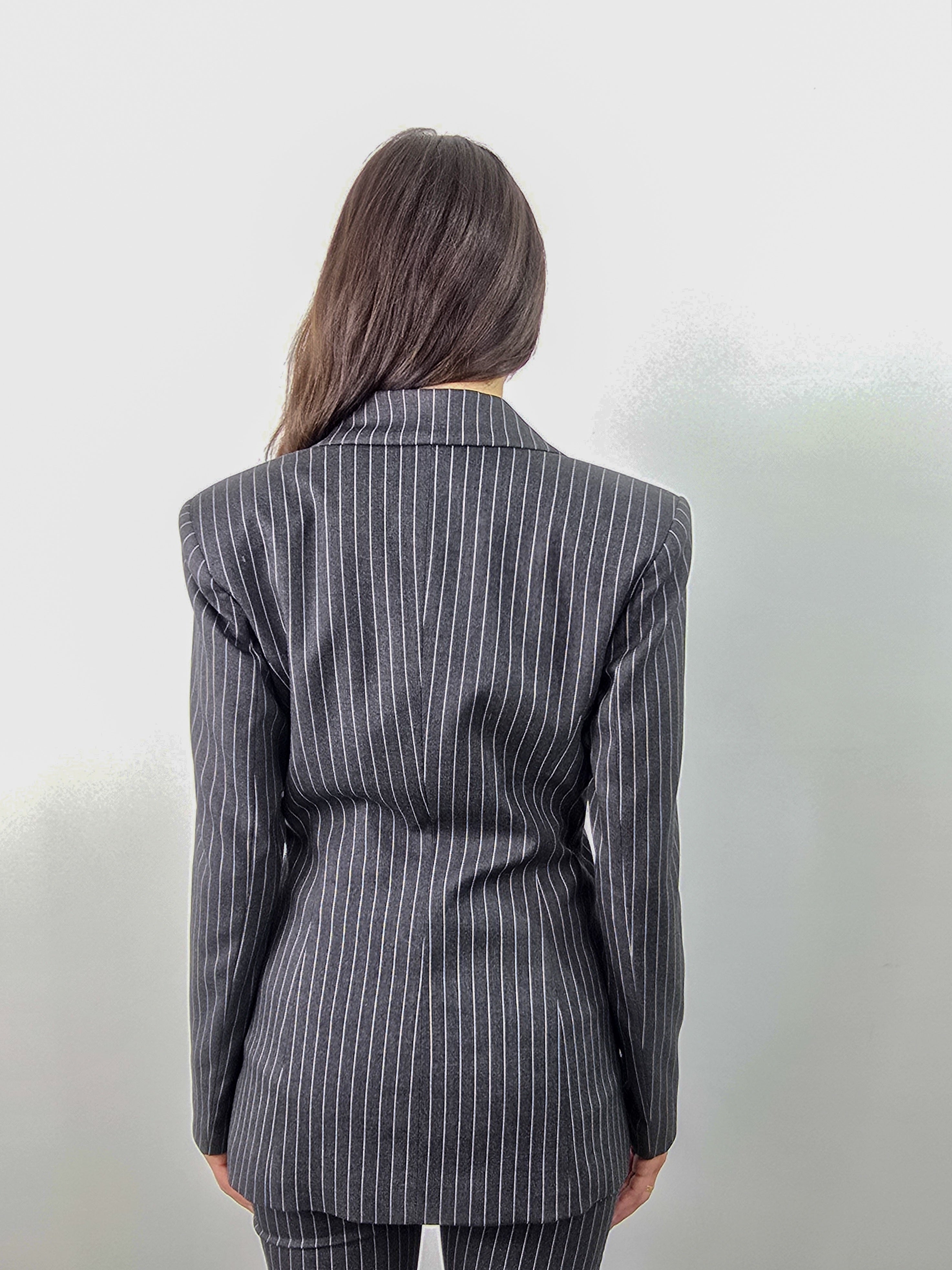 Tailleur Pinstripea Righe
