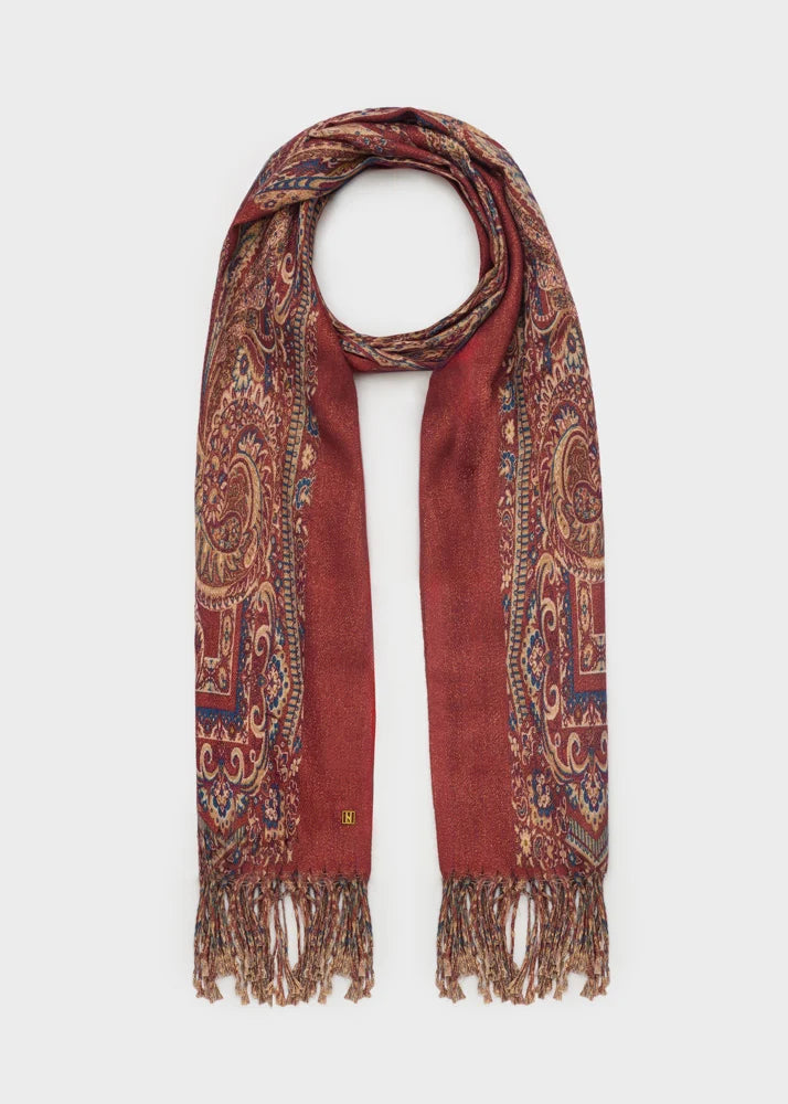 Sciarpa Caroline stampa paisley