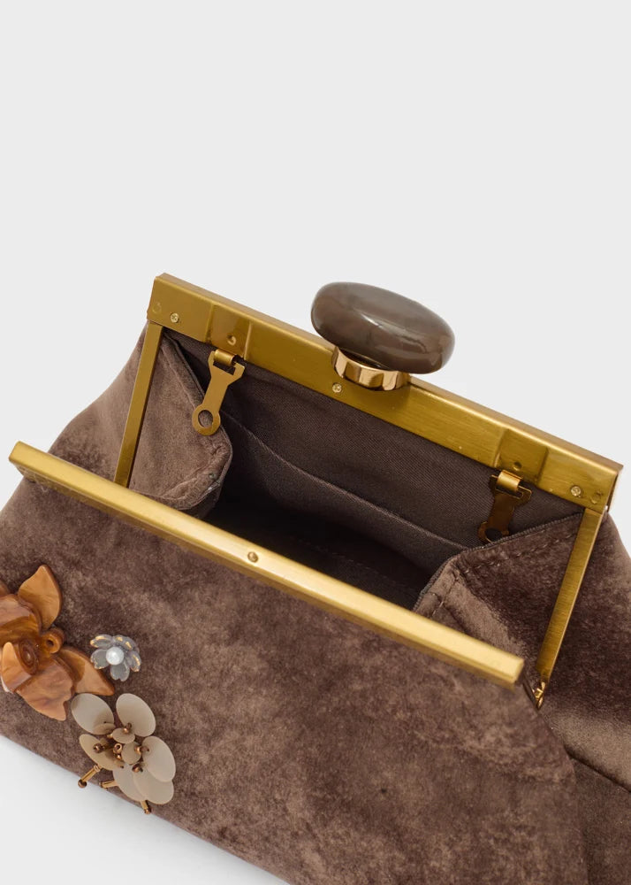 Pochette Malaga con fiori