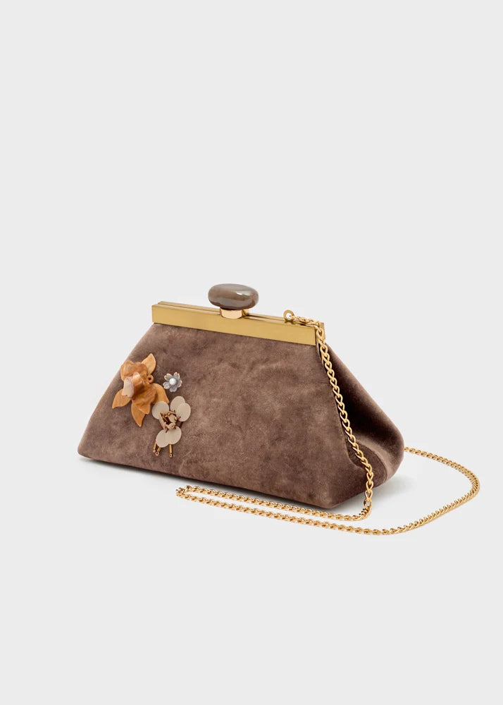 Pochette Malaga con fiori