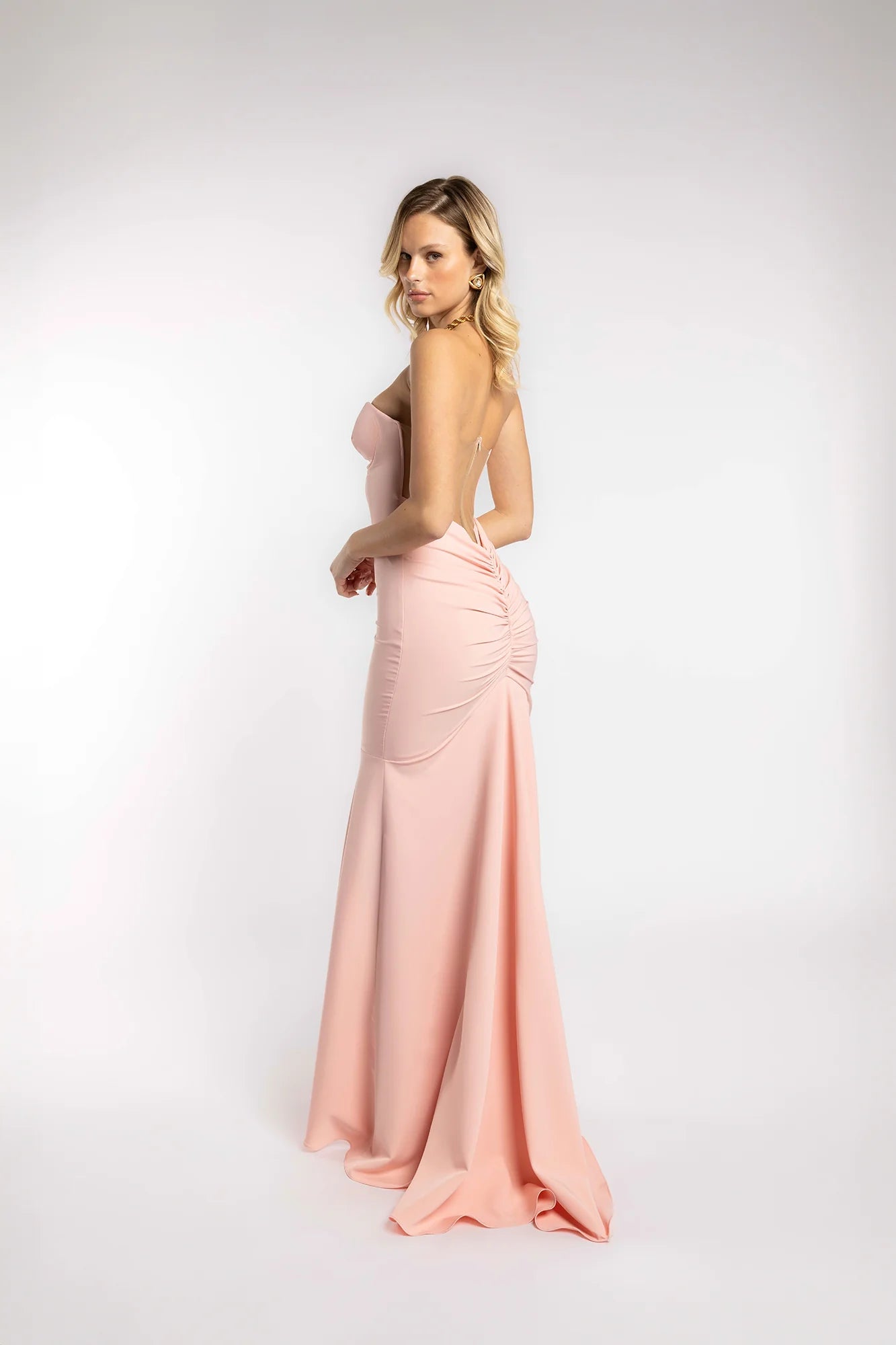 Blush Sculpt Gown