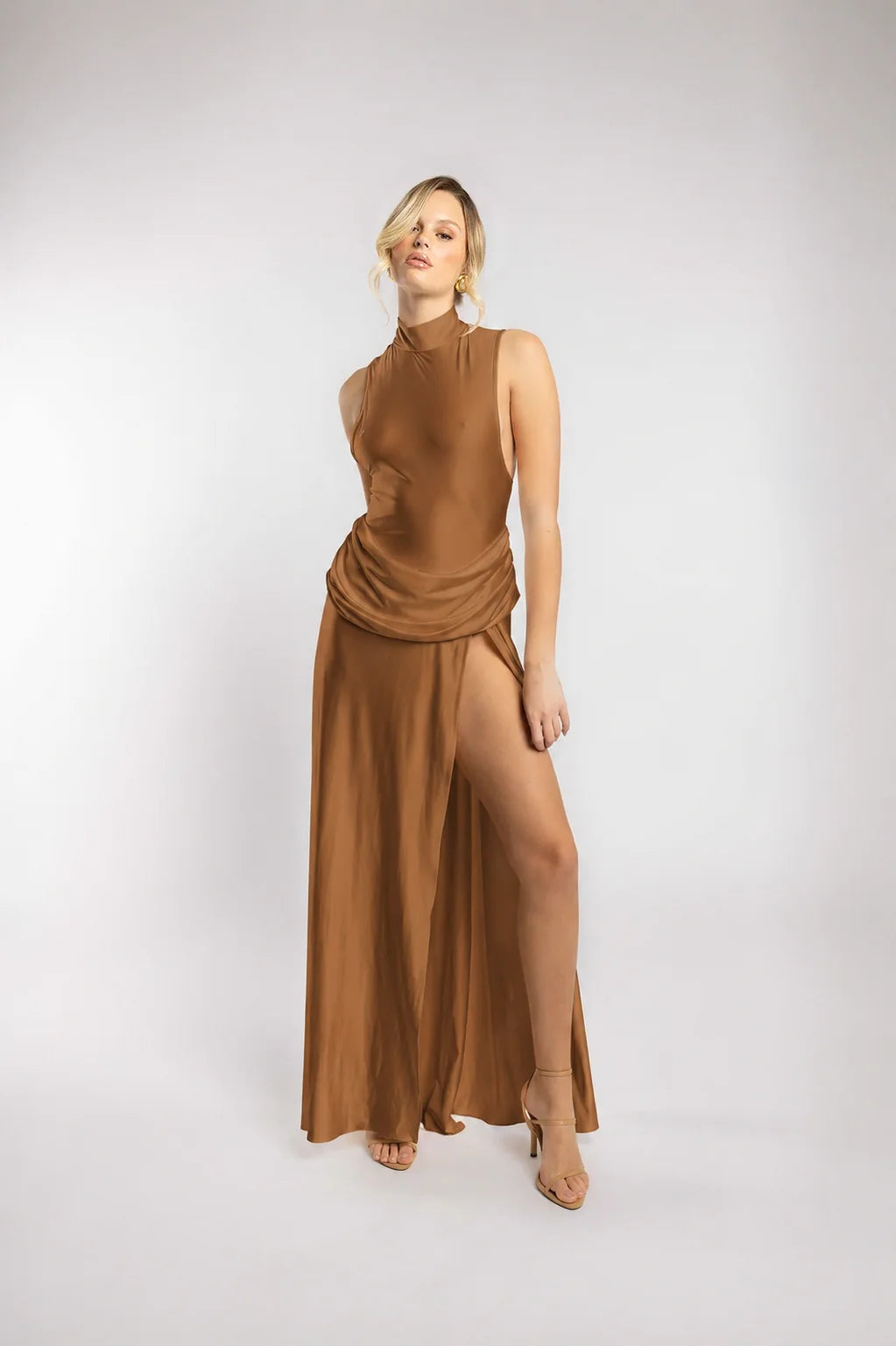 Ivory flow gown