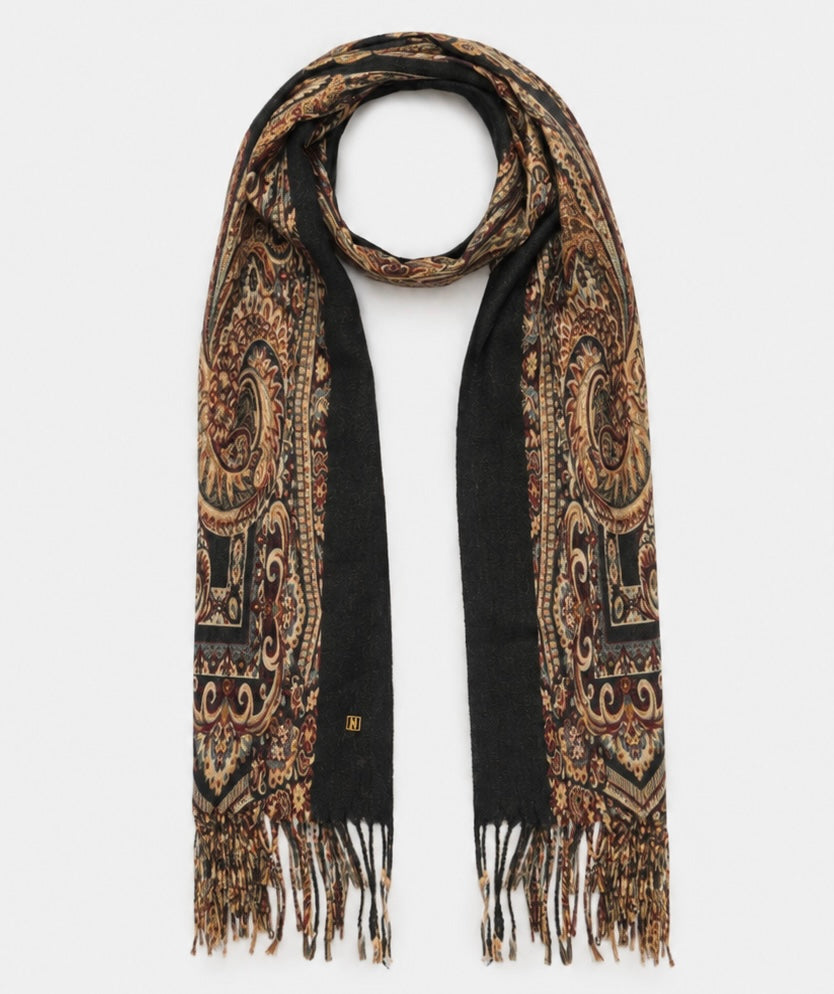 Sciarpa Caroline stampa paisley