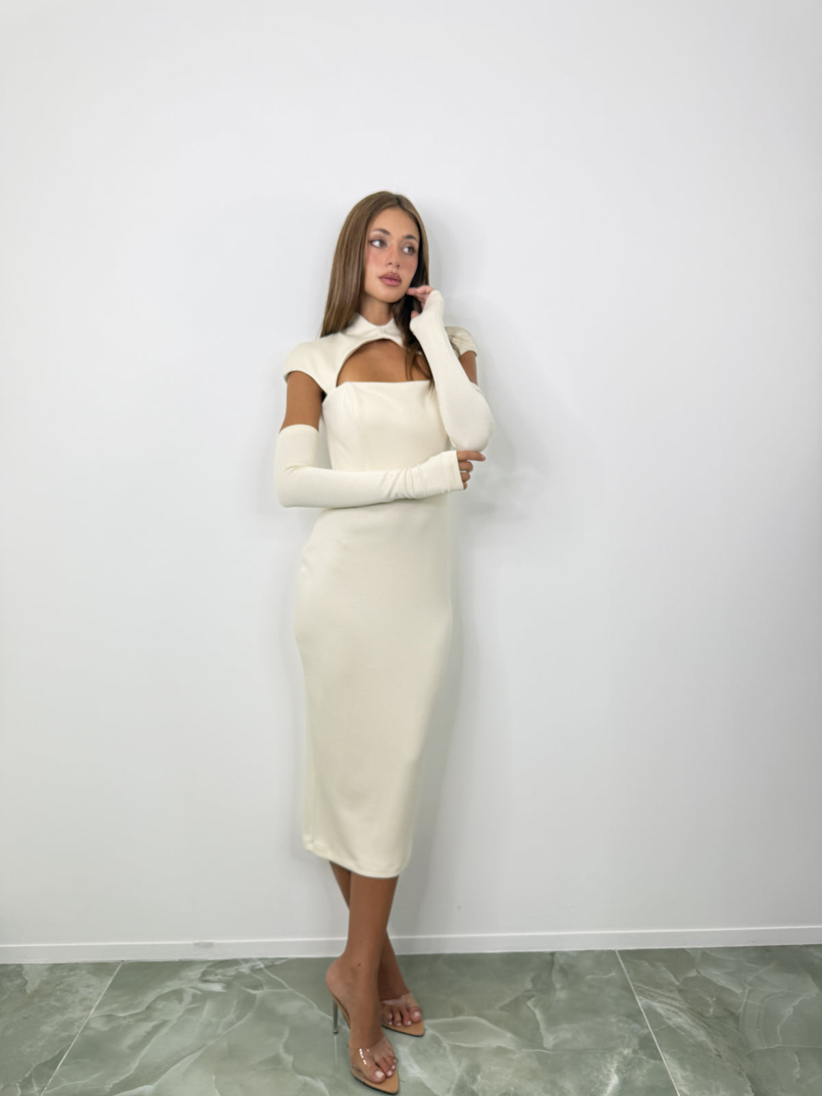 Abito cut out Silenc L.