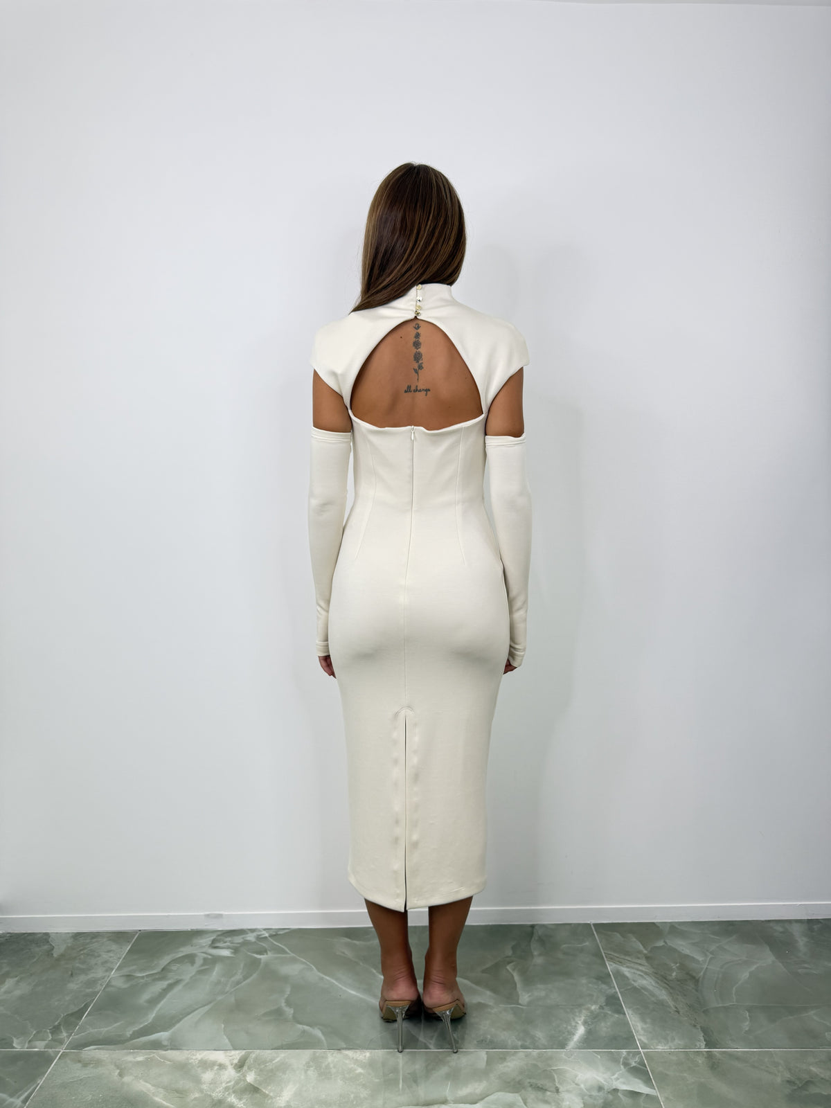 Abito cut out Silenc L.