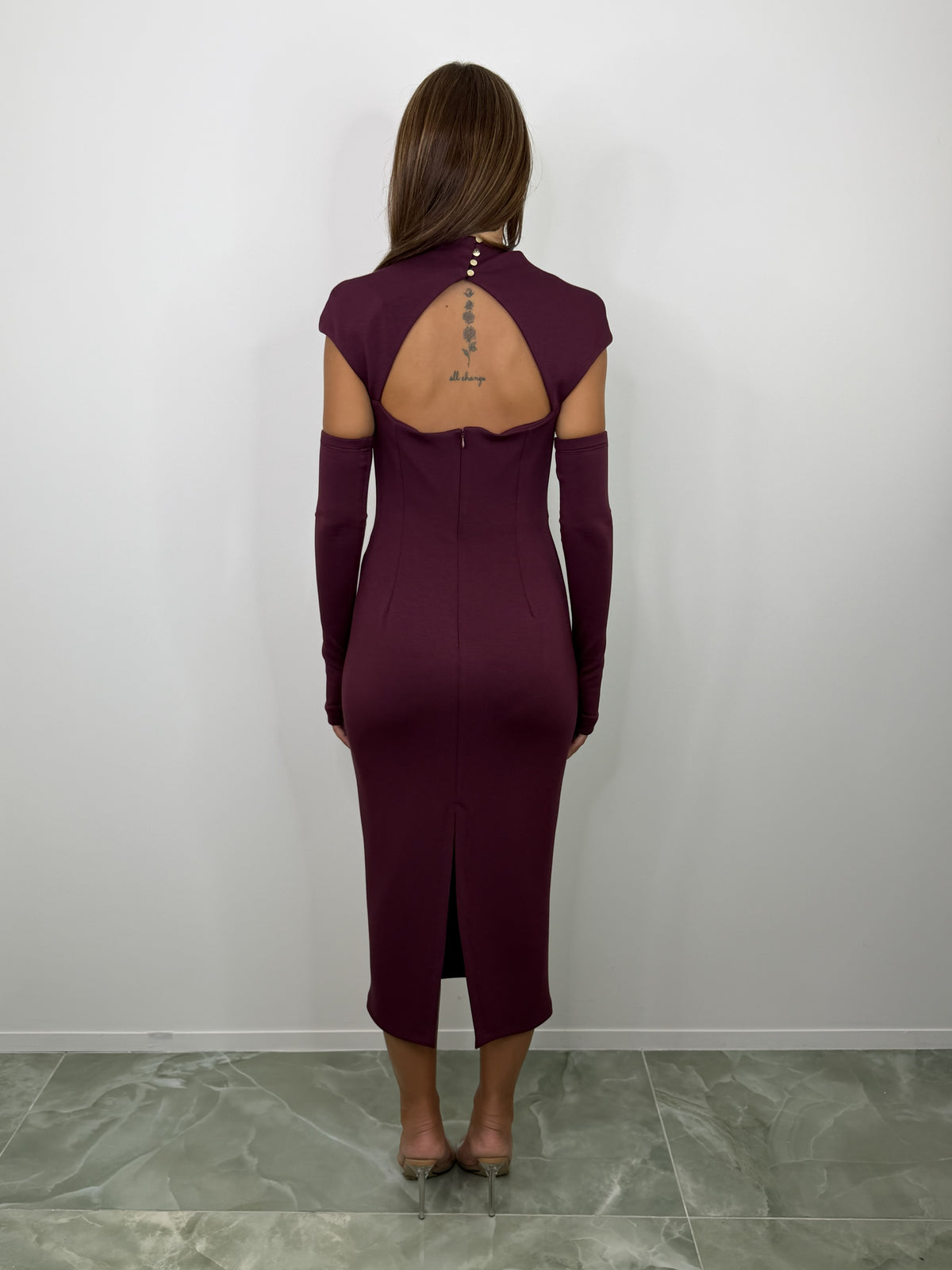 Abito cut out Silenc L.