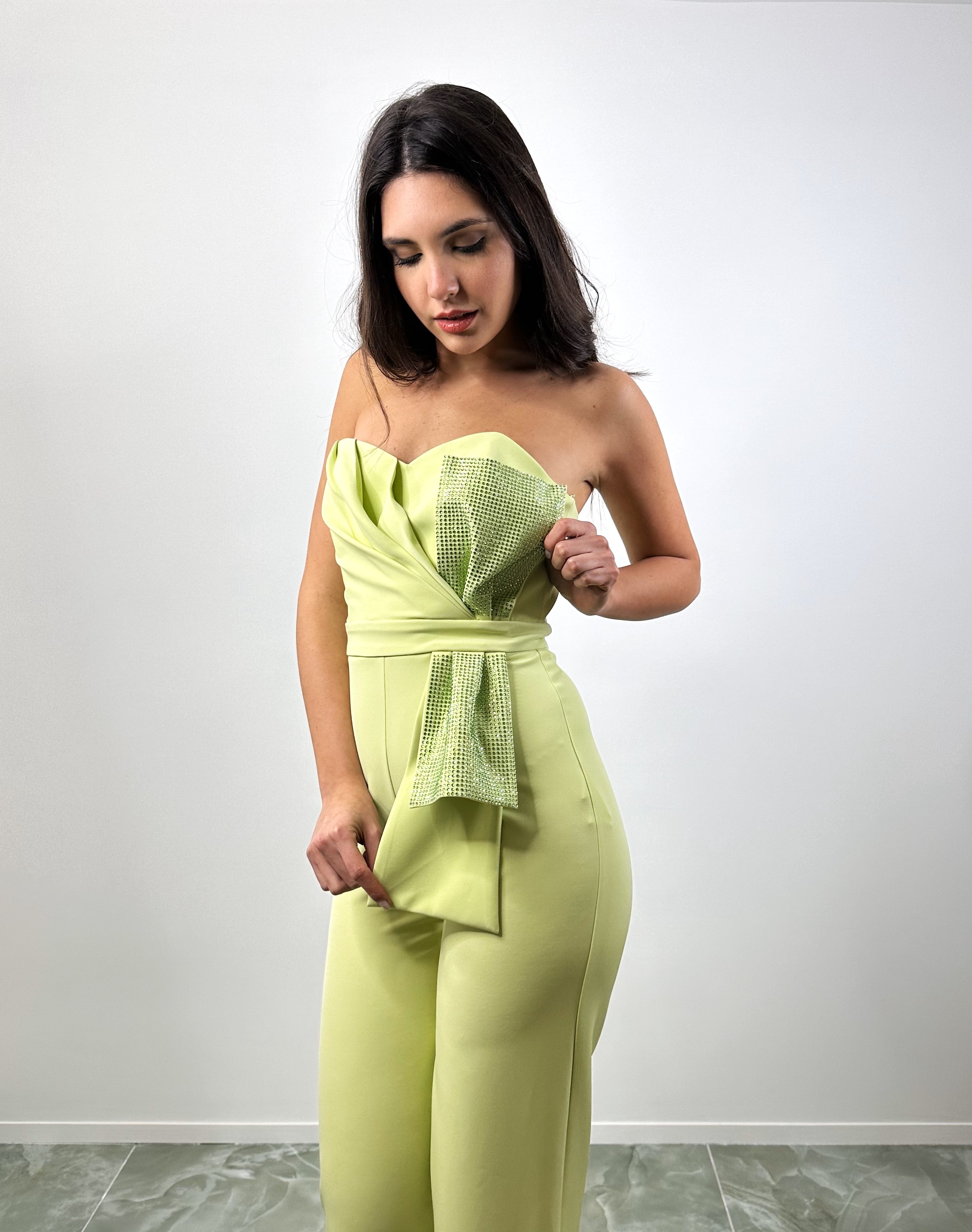 Jump suit Candy strass
