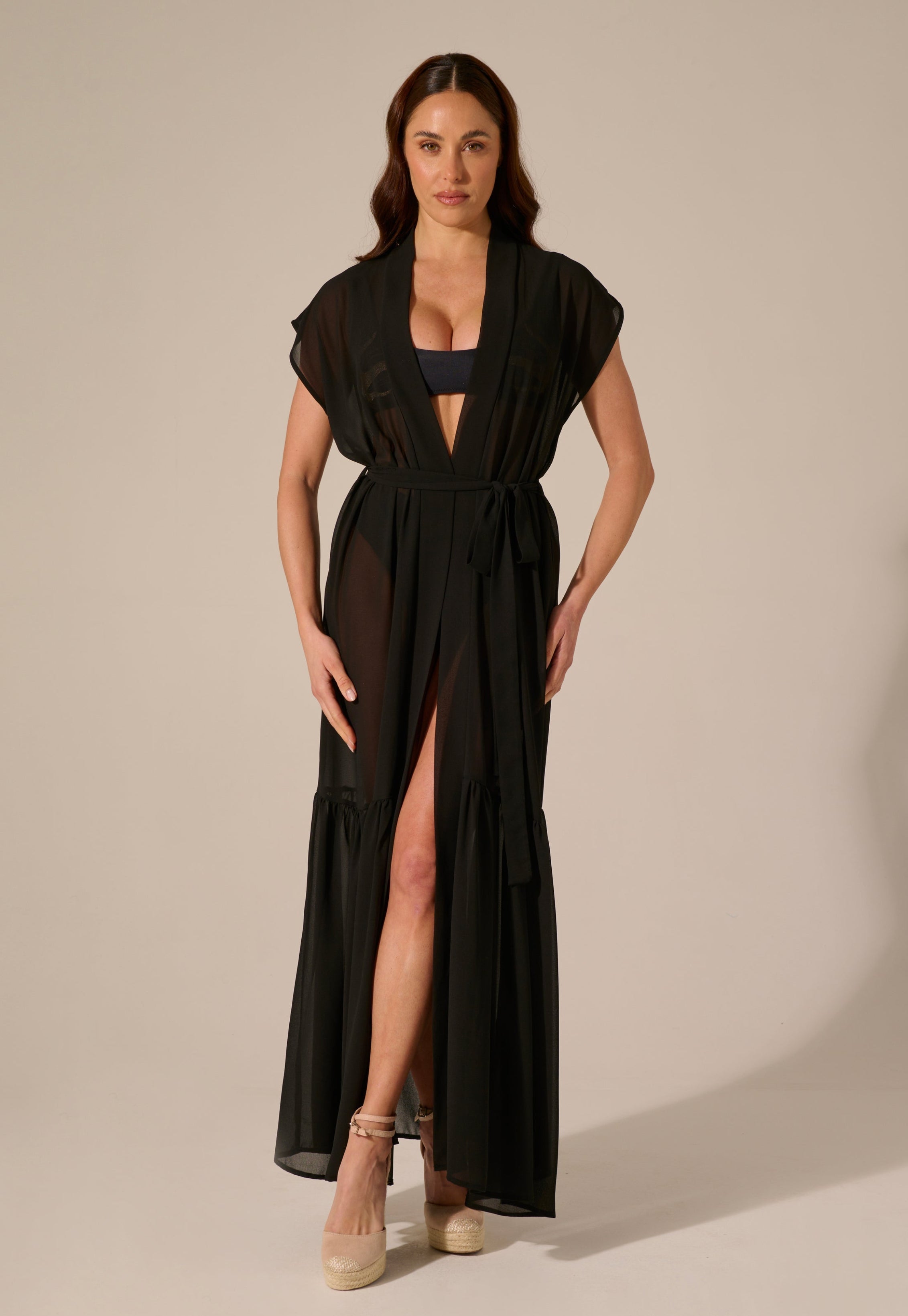 Gilet Conchiglia Nero