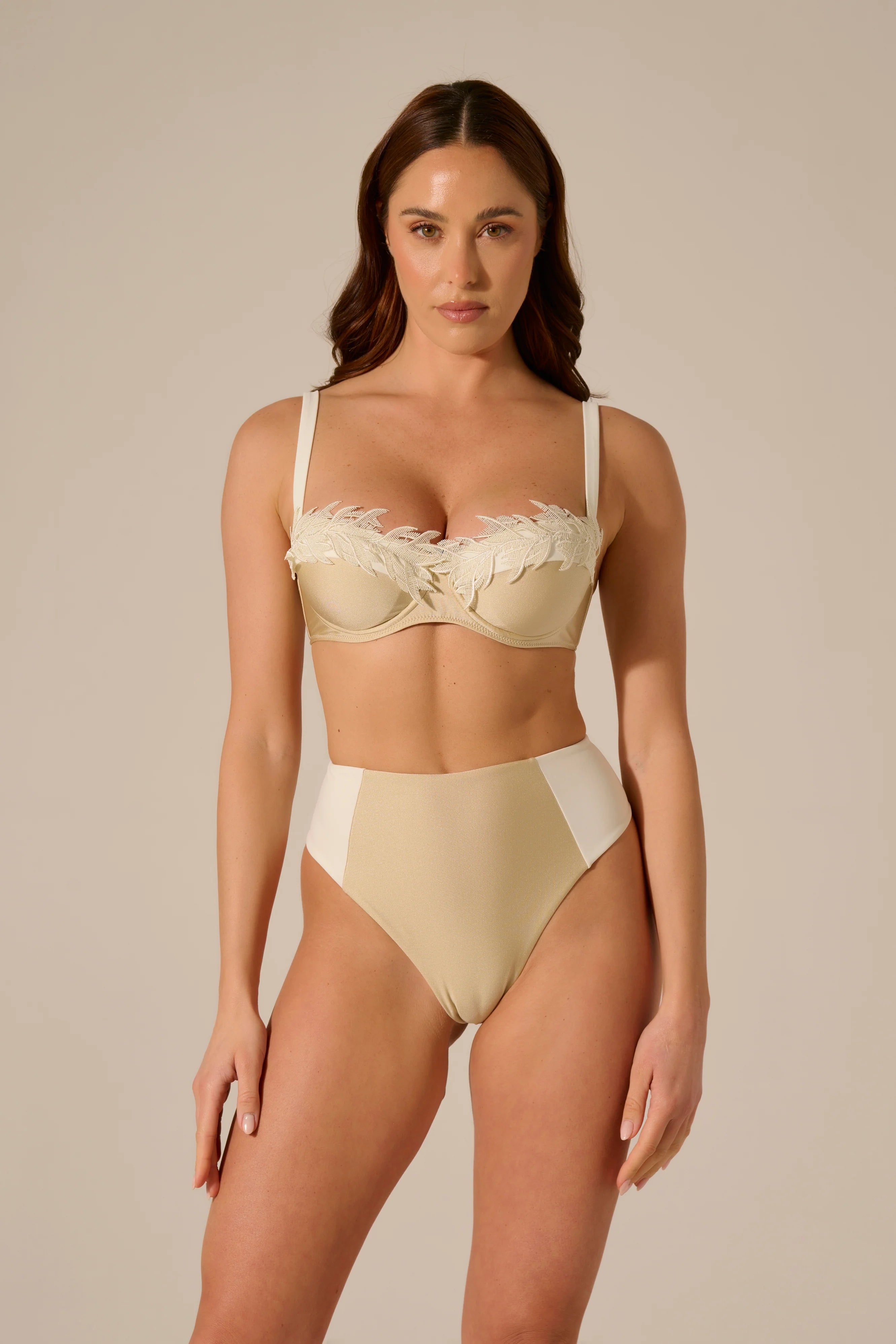 Bikini ferretto Diana Champagne