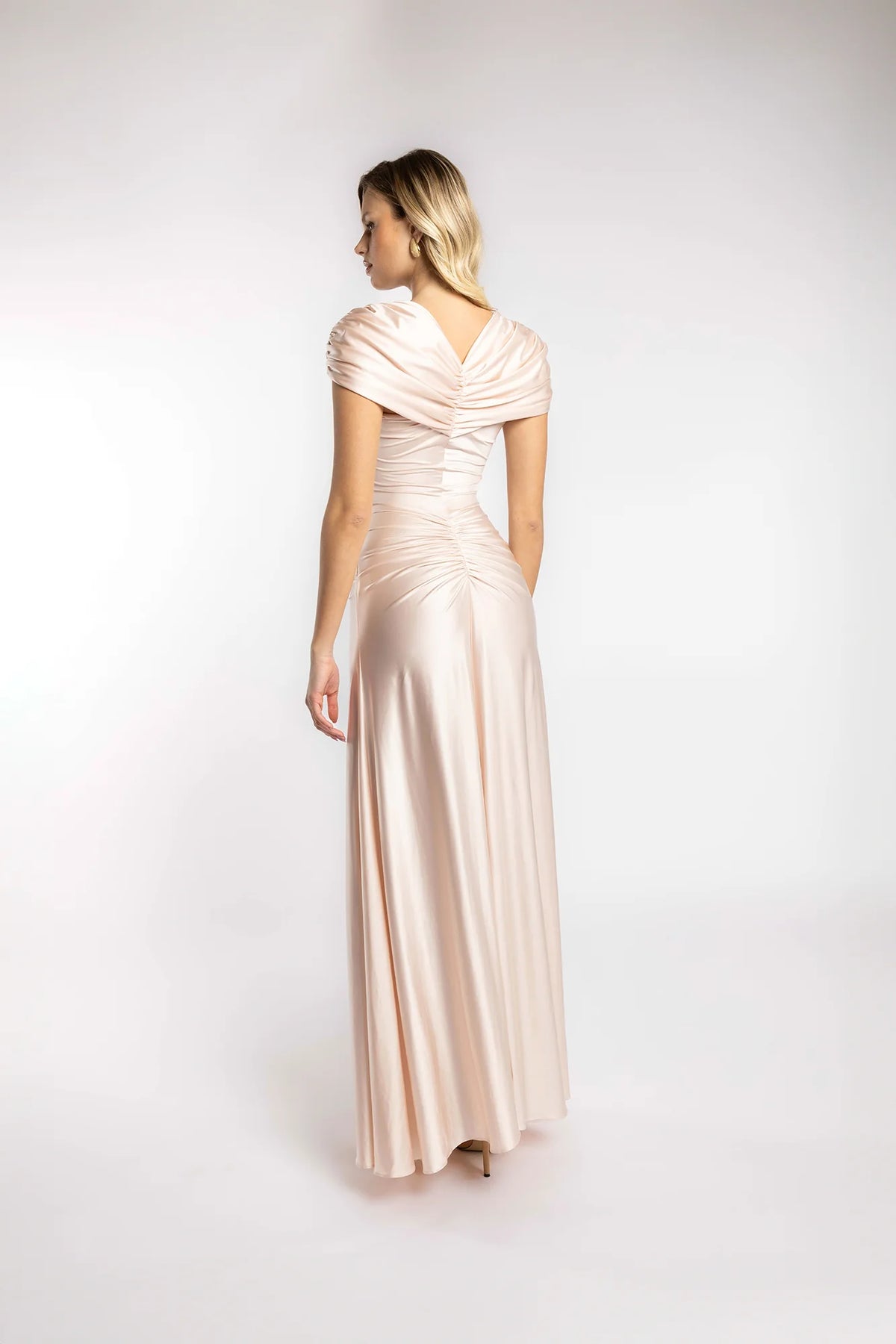 Golden mirage gown
