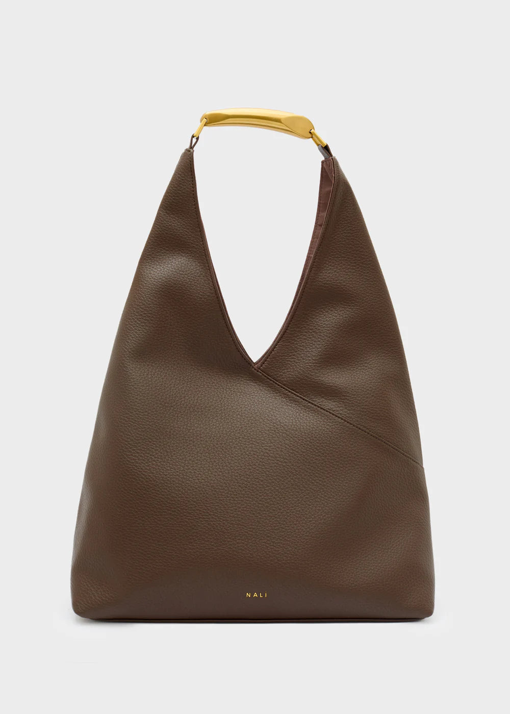 BORSA TISHA A SPALLA MANICO METALLO