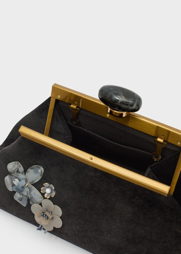 Pochette Malaga con fiori