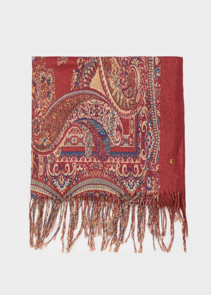 Sciarpa Caroline stampa paisley