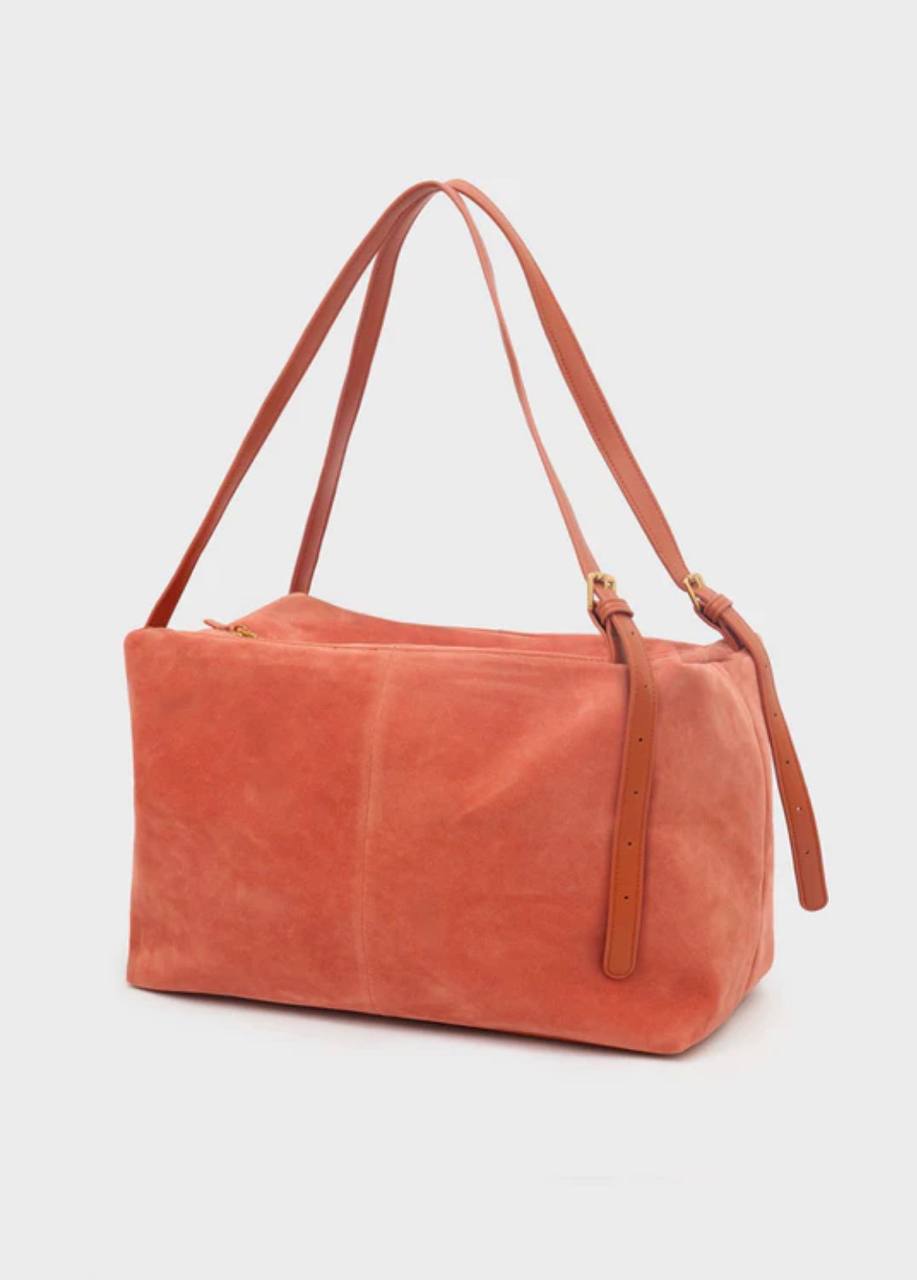 BORSA JUNE A SPALLA SCAMOSCIATO