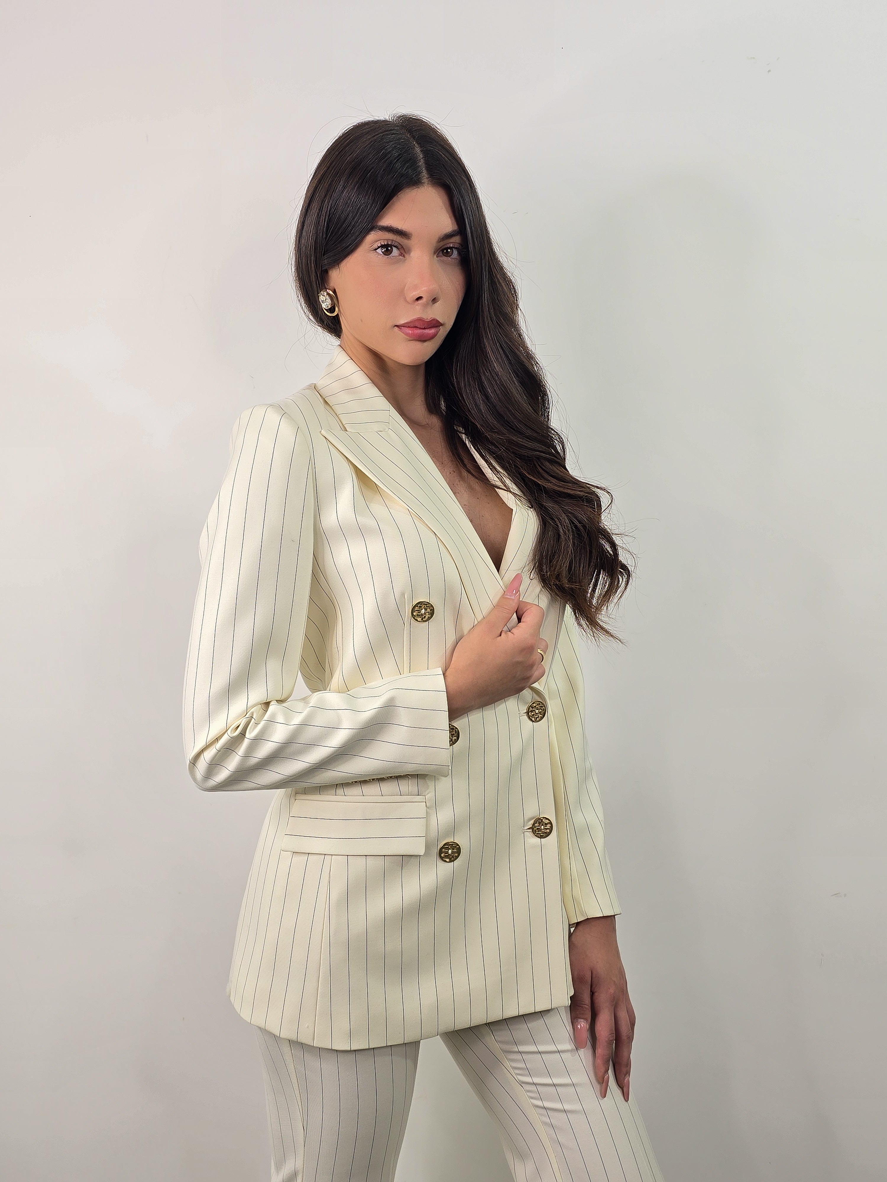 Tailleur Stripe Milk