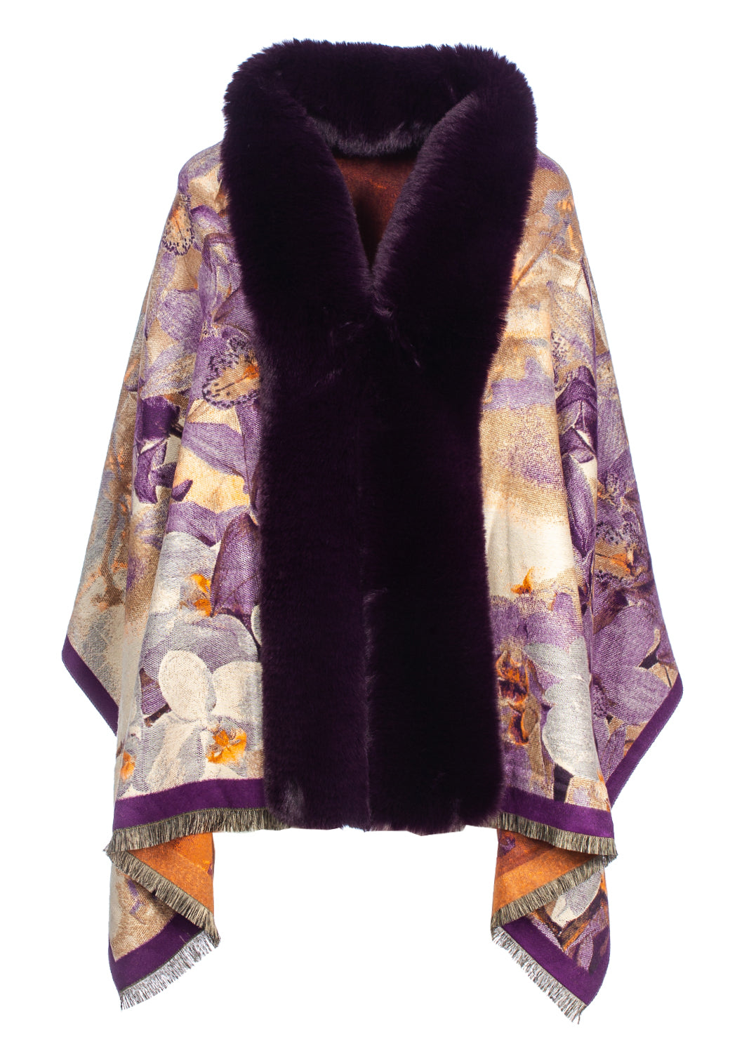 Mantella Jacquard fantasia floreale