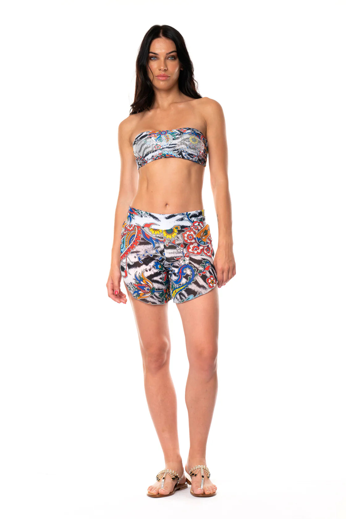 Short Paisley zebra