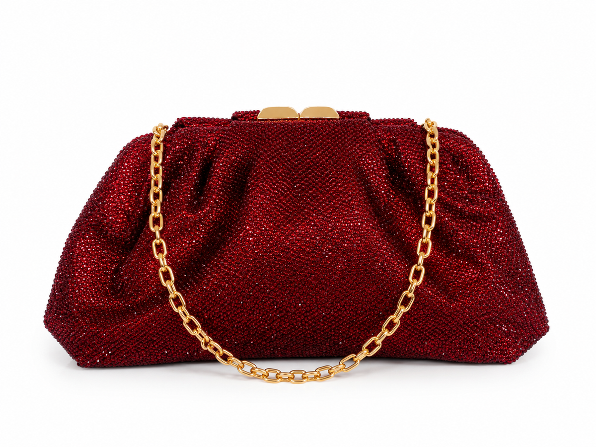 Pochette Gioiello- bordeaux