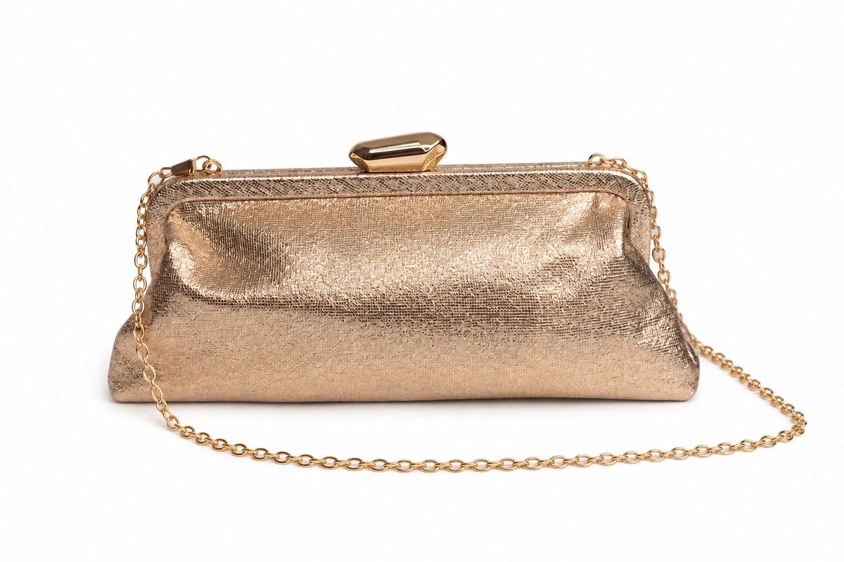 Pochette Aida- oro rosa