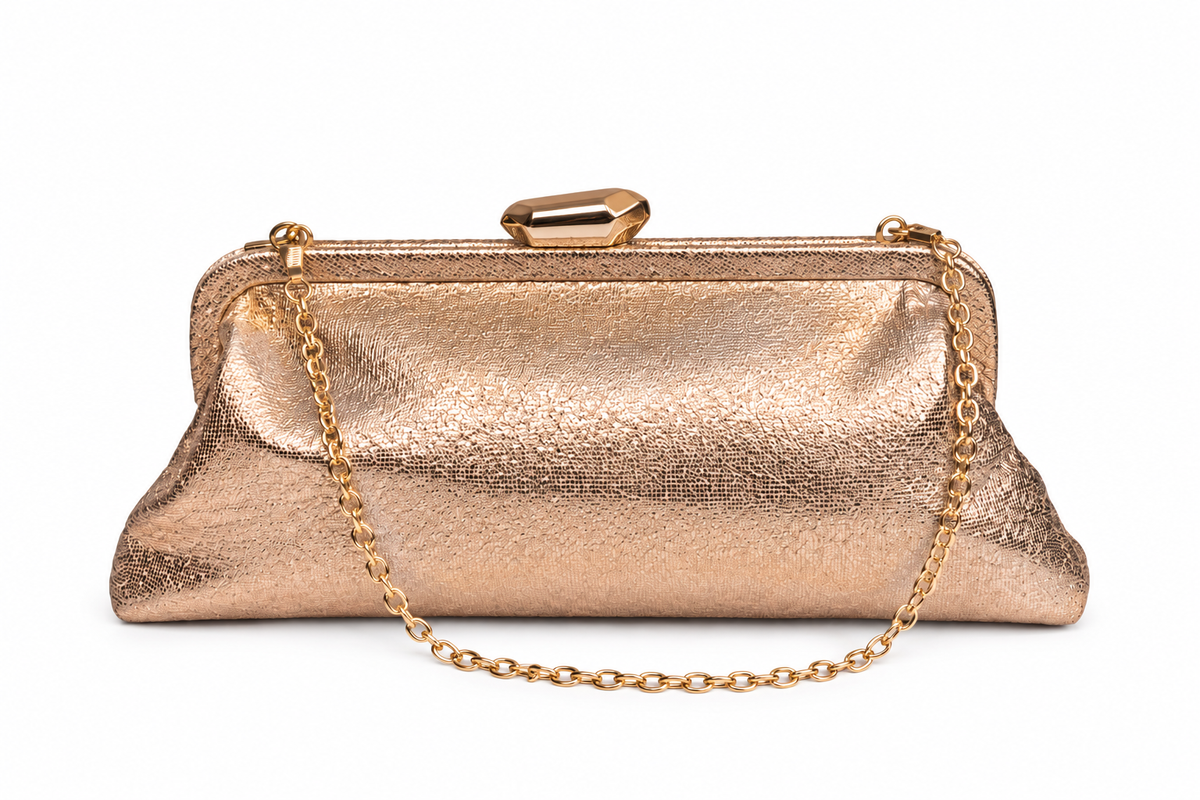Pochette Aida- oro rosa