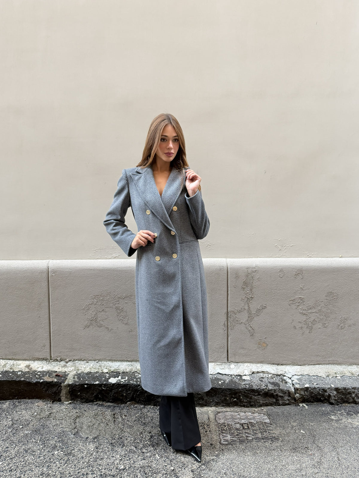 Cappotto Doppiopetto Silenc L.