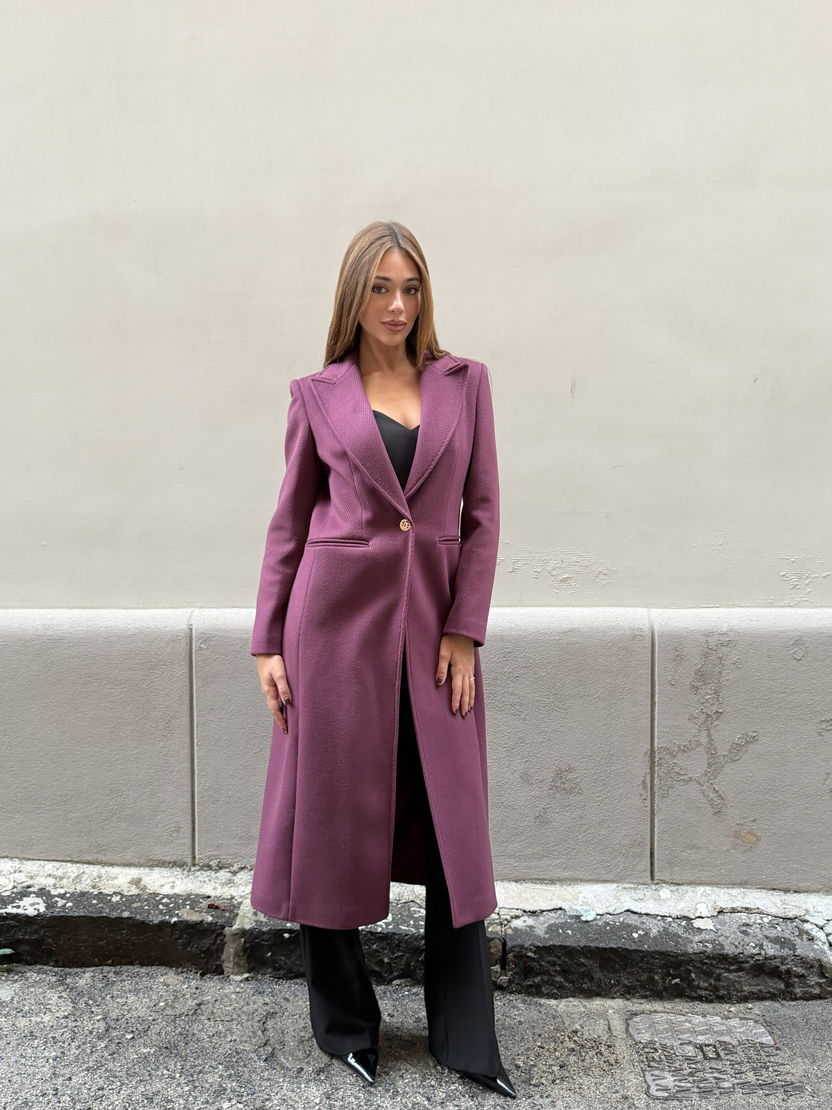 Cappotto Monopetto Silenc L.
