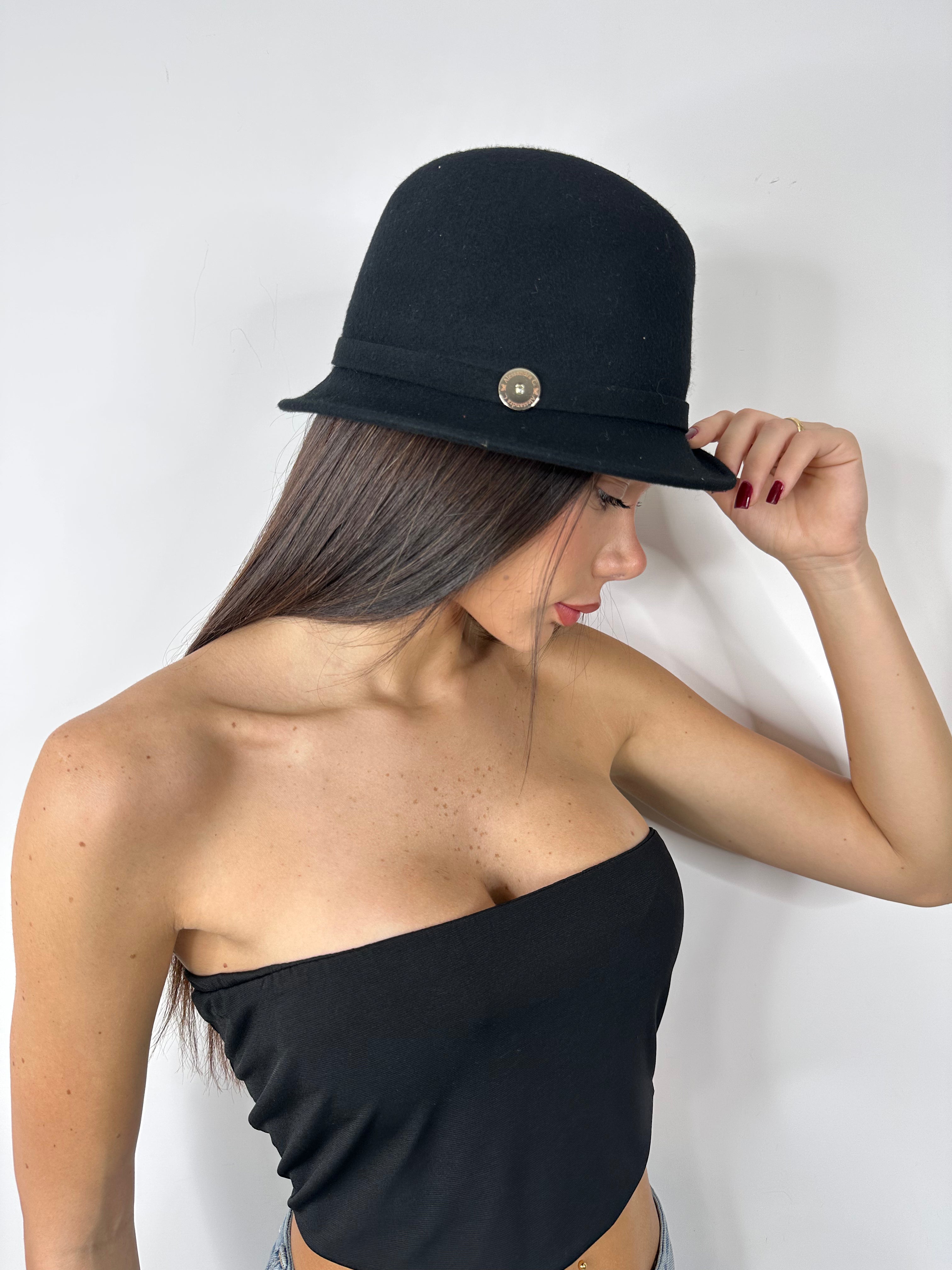 Cappello in feltro Alessandra Cruciani
