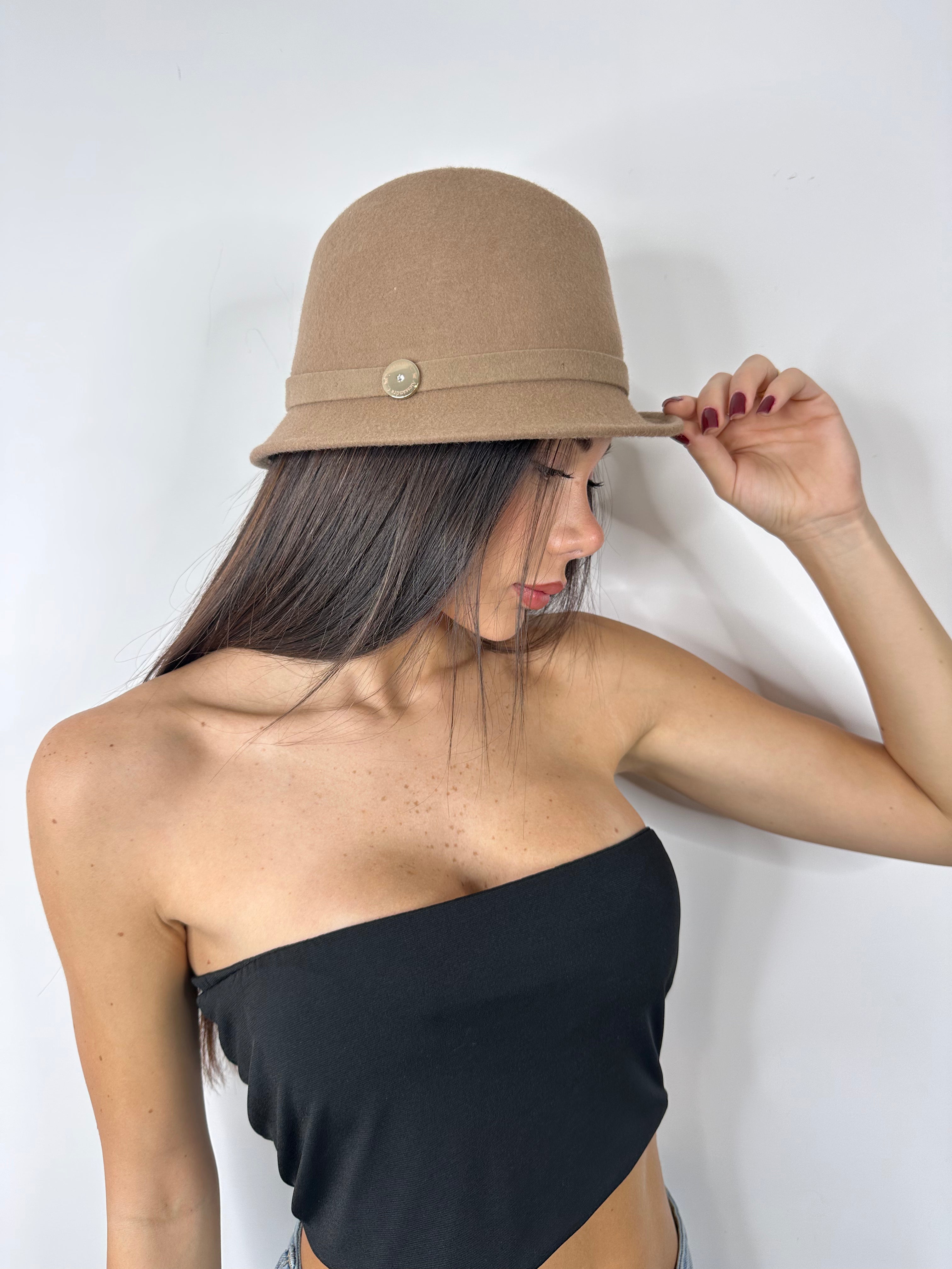 Cappello in feltro Alessandra Cruciani