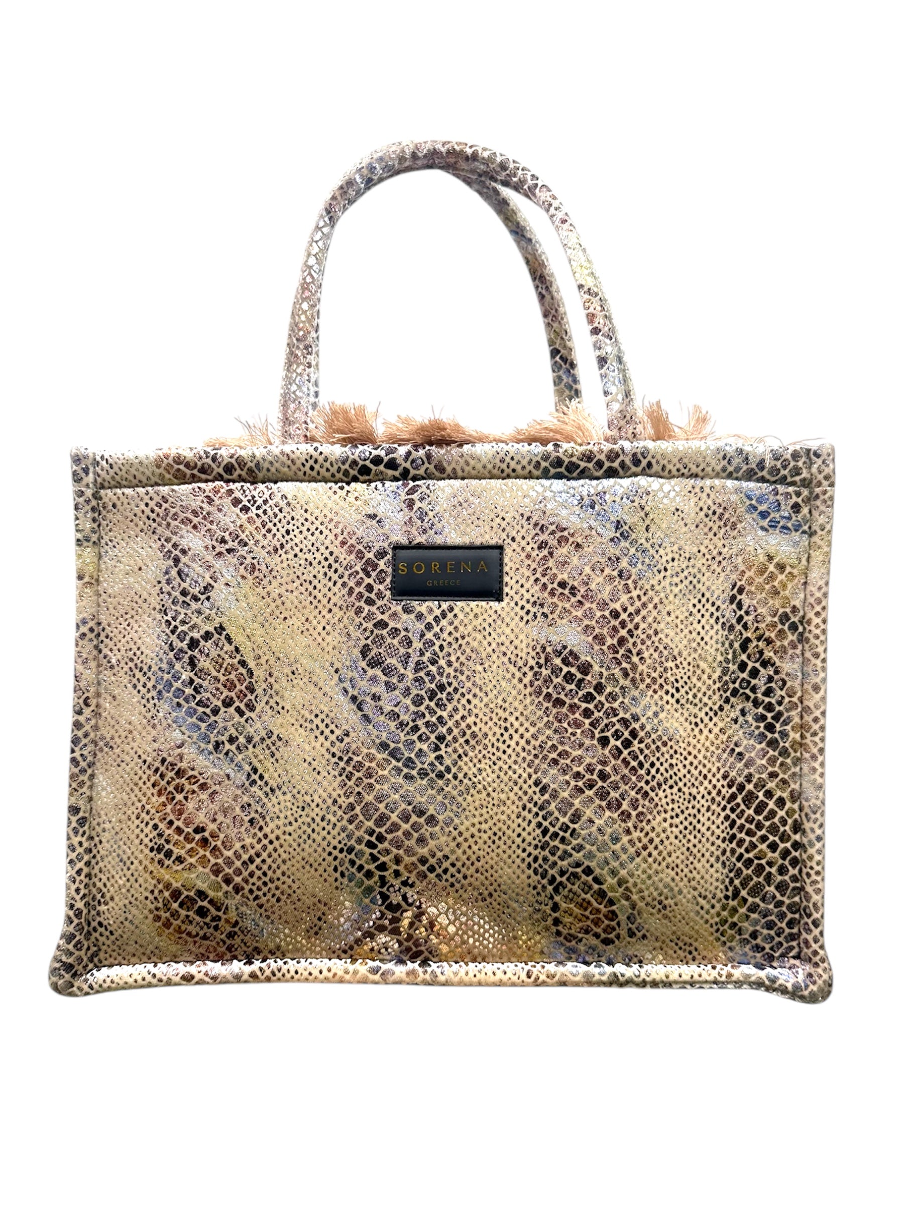 Snake Large Tote Bag di Sorena