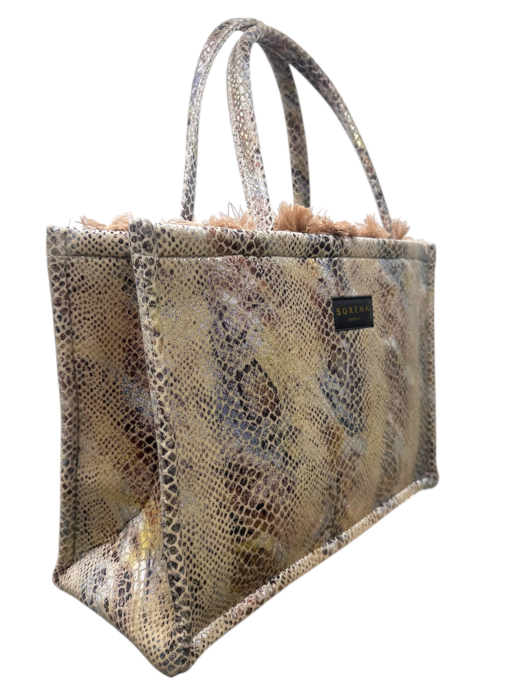 Snake Large Tote Bag di Sorena