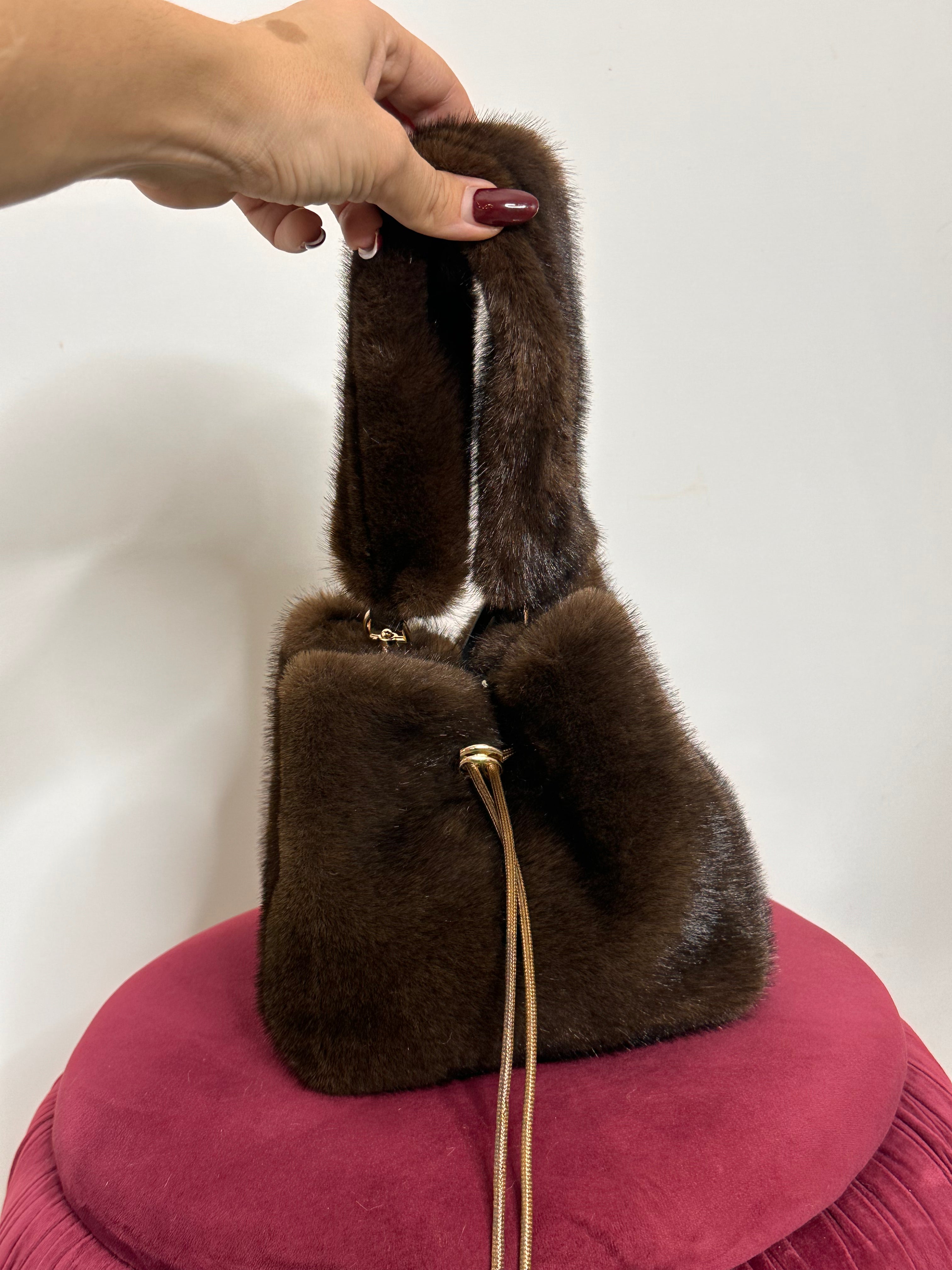 Borsa in Eco-Pelliccia