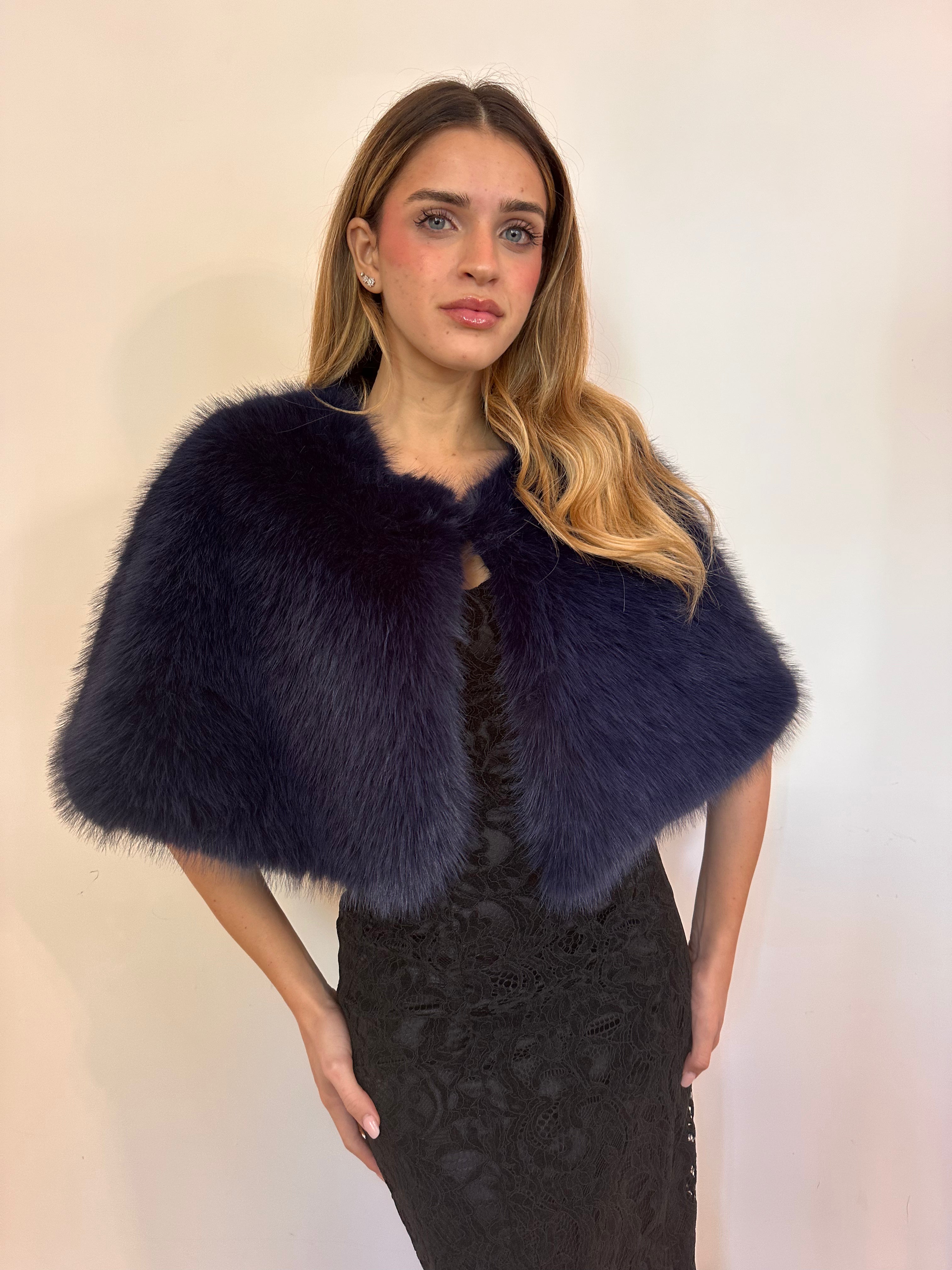 Mantella Coco eco-pelliccia