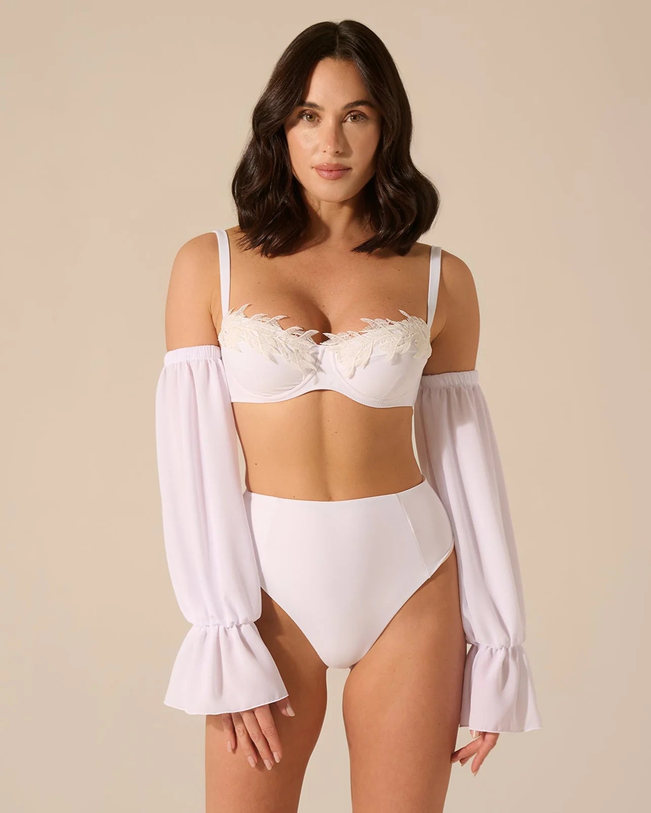 Bikini ferretto Diana Bianco Bridal
