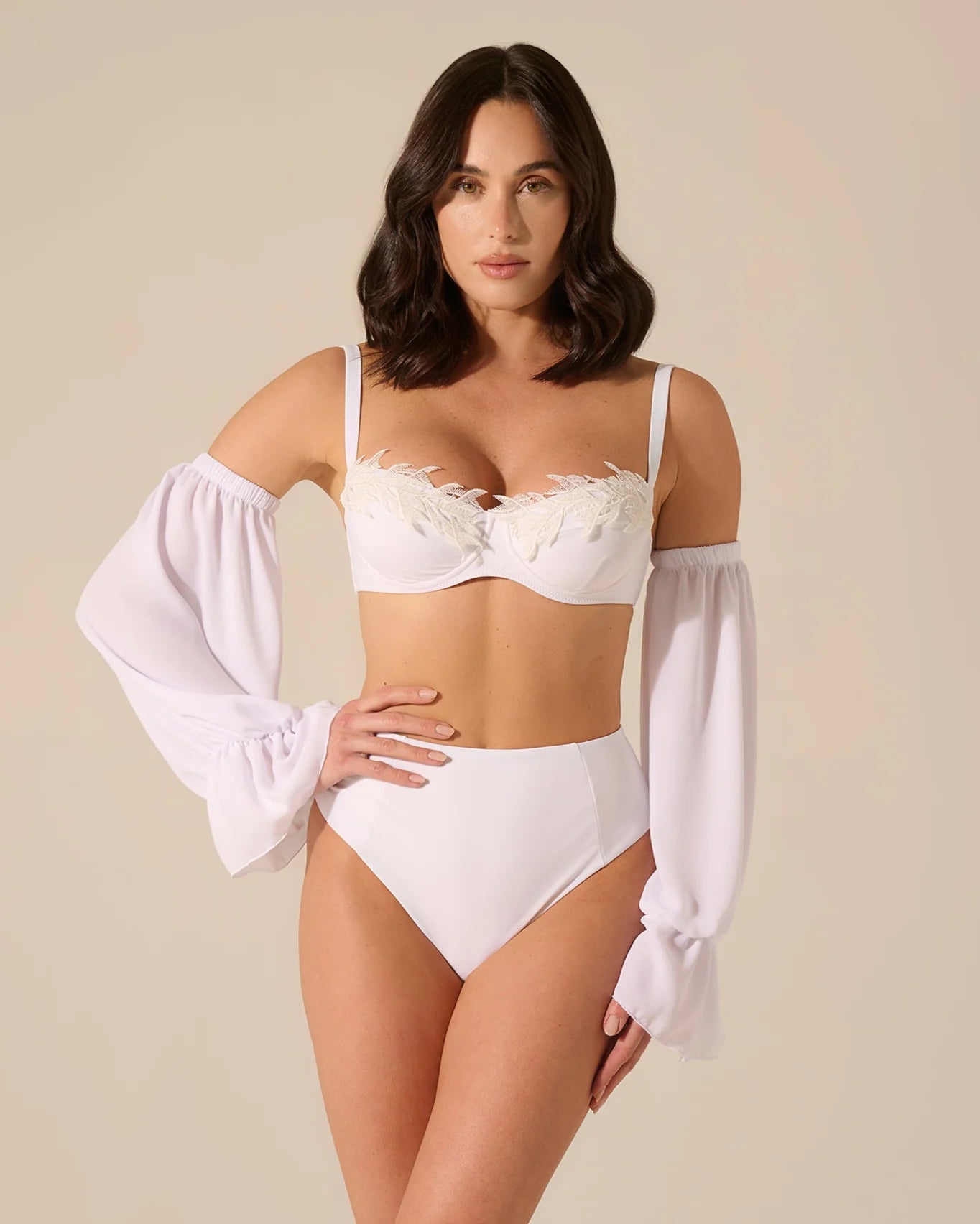 Bikini ferretto Diana Bianco Bridal