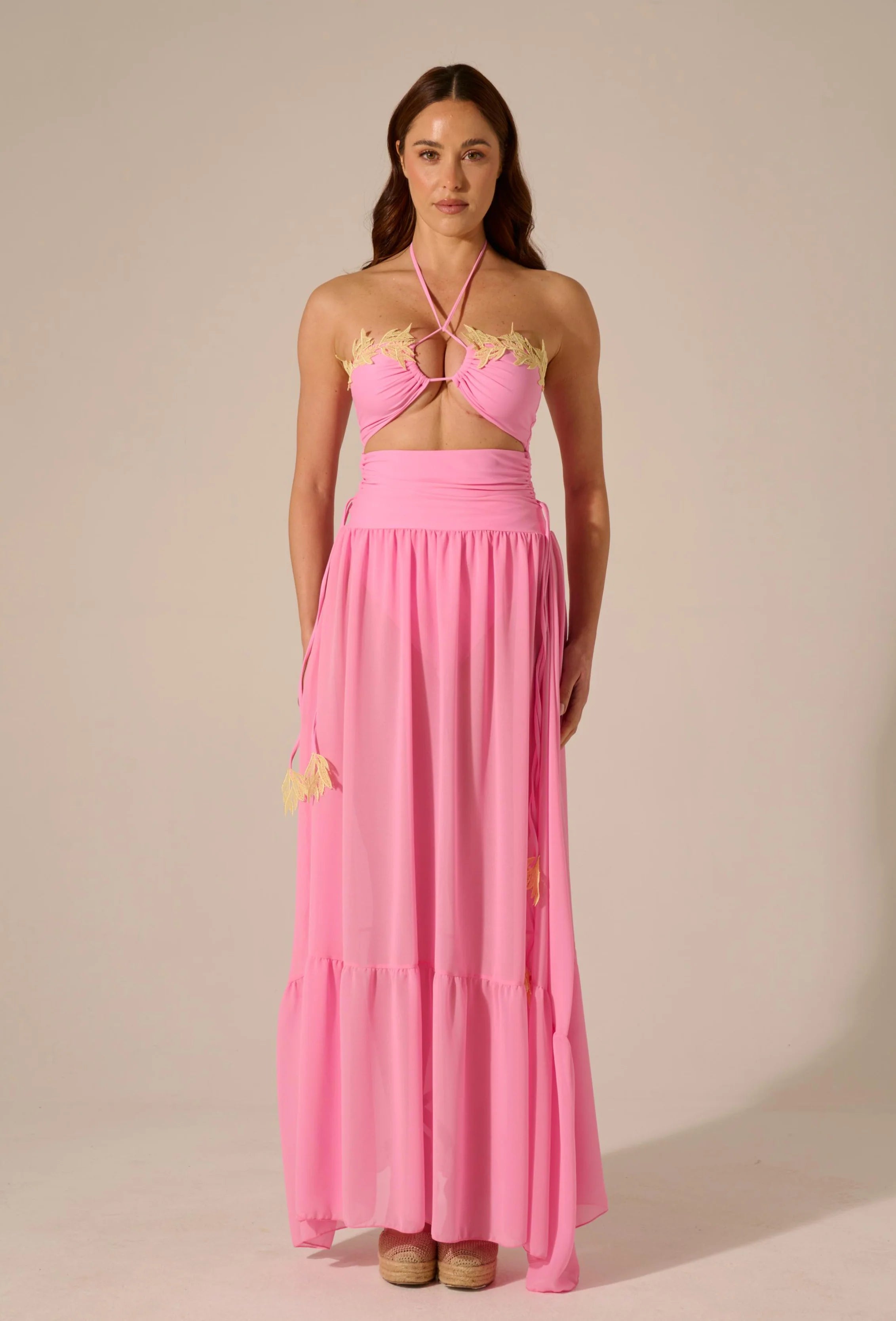 Gonna con Balza Rosa