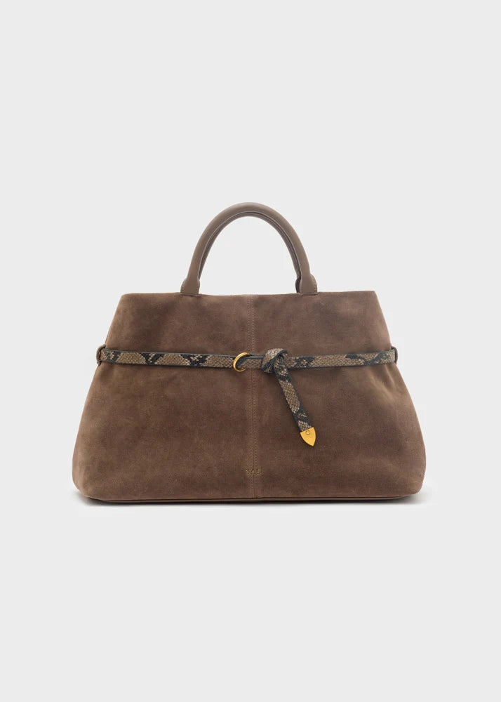 Borsa Melissa con dettagli in pitone