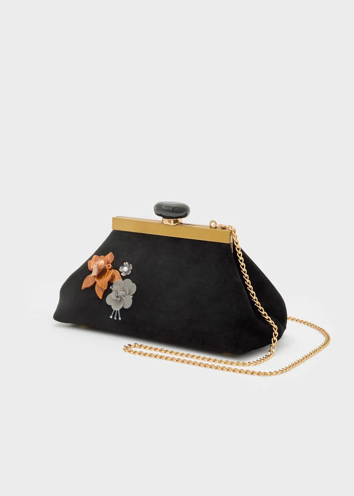 Pochette Malaga con fiori