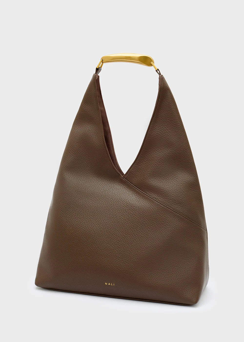 BORSA TISHA A SPALLA MANICO METALLO