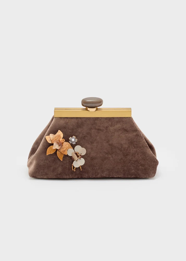 Pochette Malaga con fiori