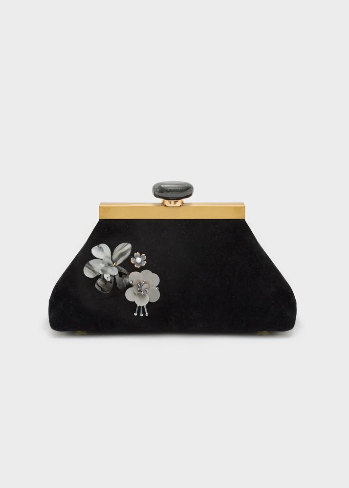 Pochette Malaga con fiori