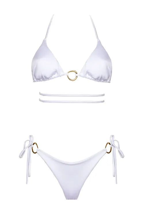 Bikini Lila Bianco