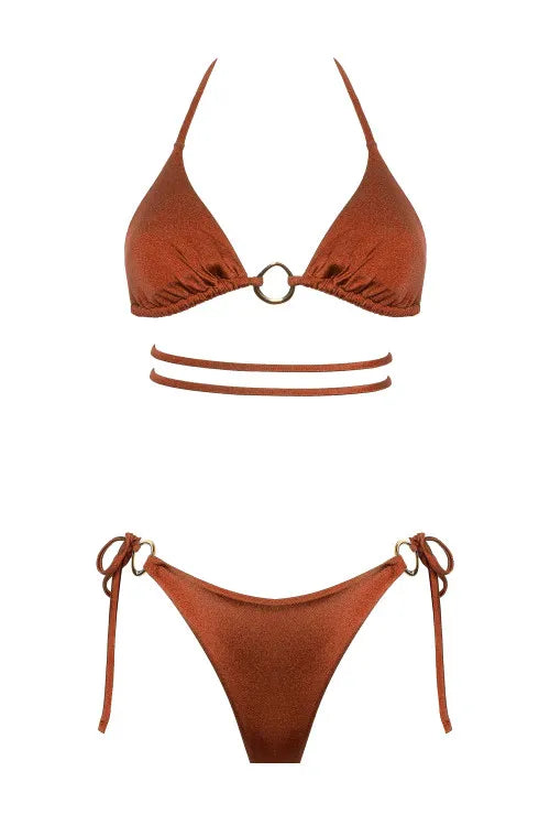 Bikini Lila Nero Dattero