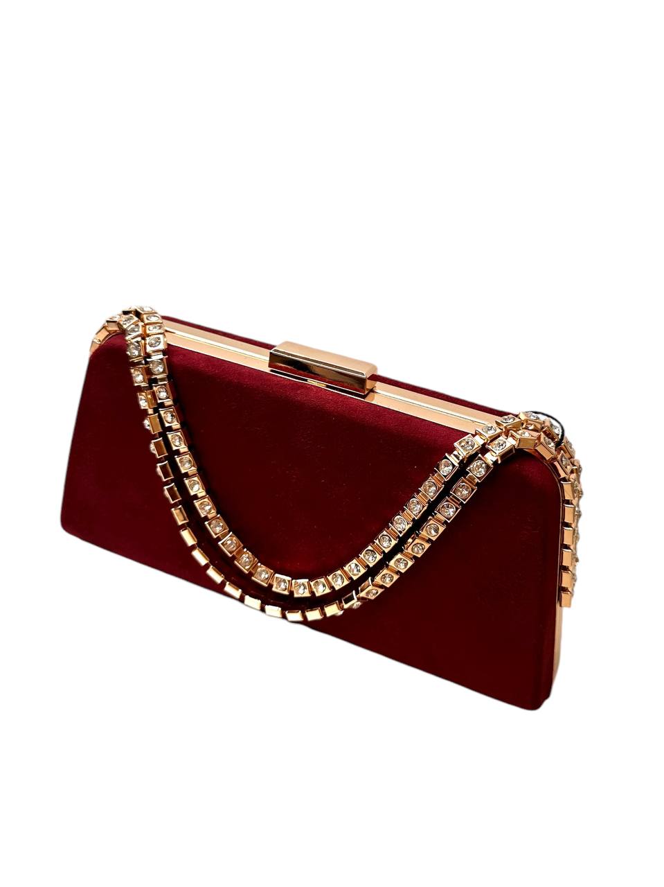 Pochette Diva Velluto Rossa