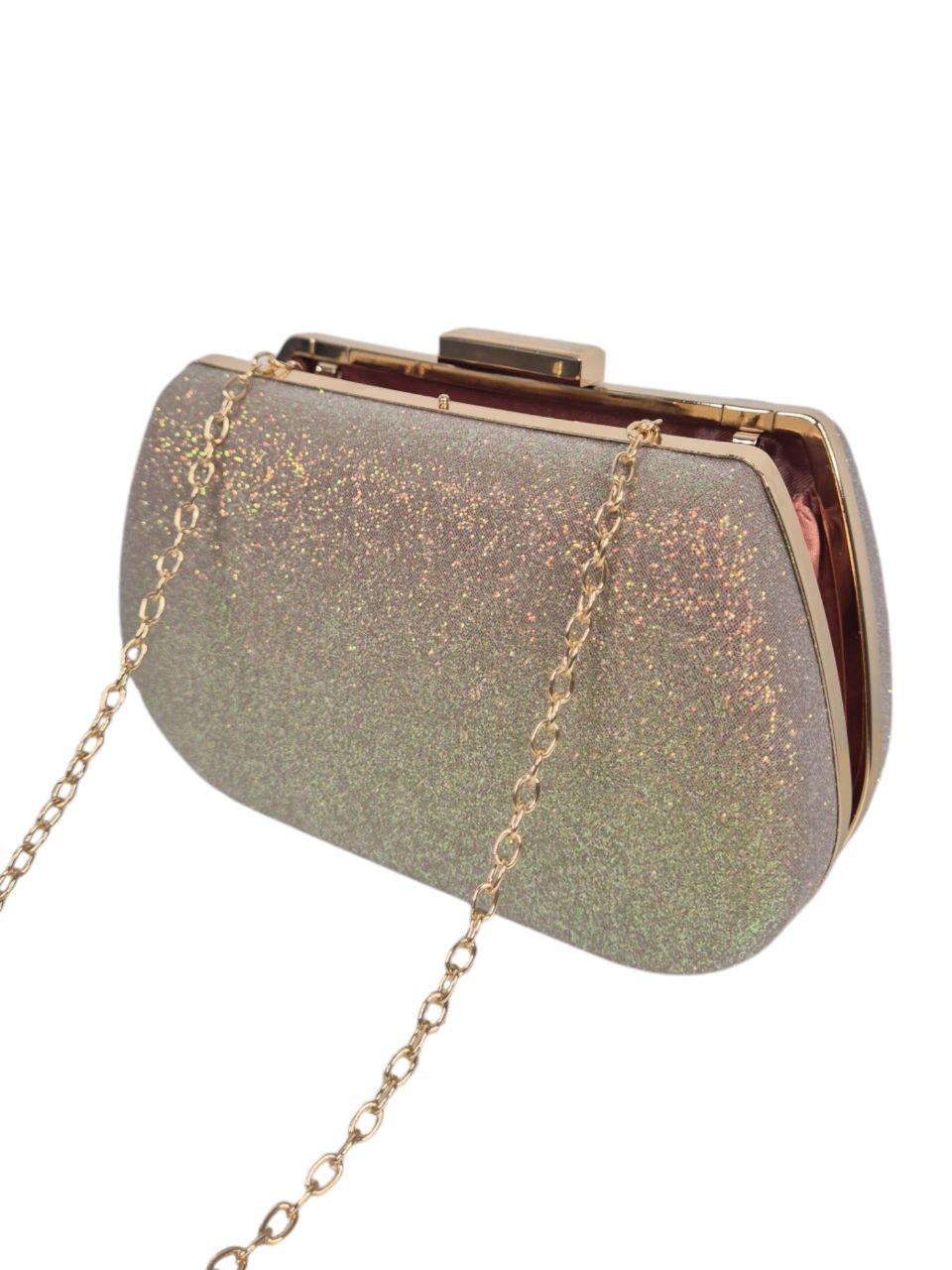 Borsetta Clutch scintillante