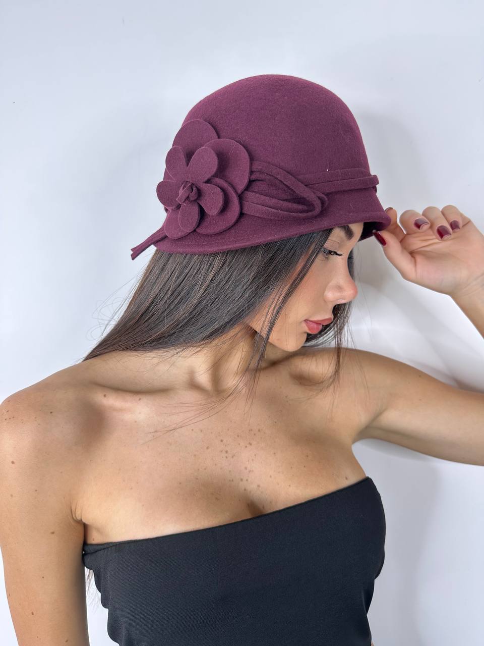 Cappello cloche di Alessandra Cruciani